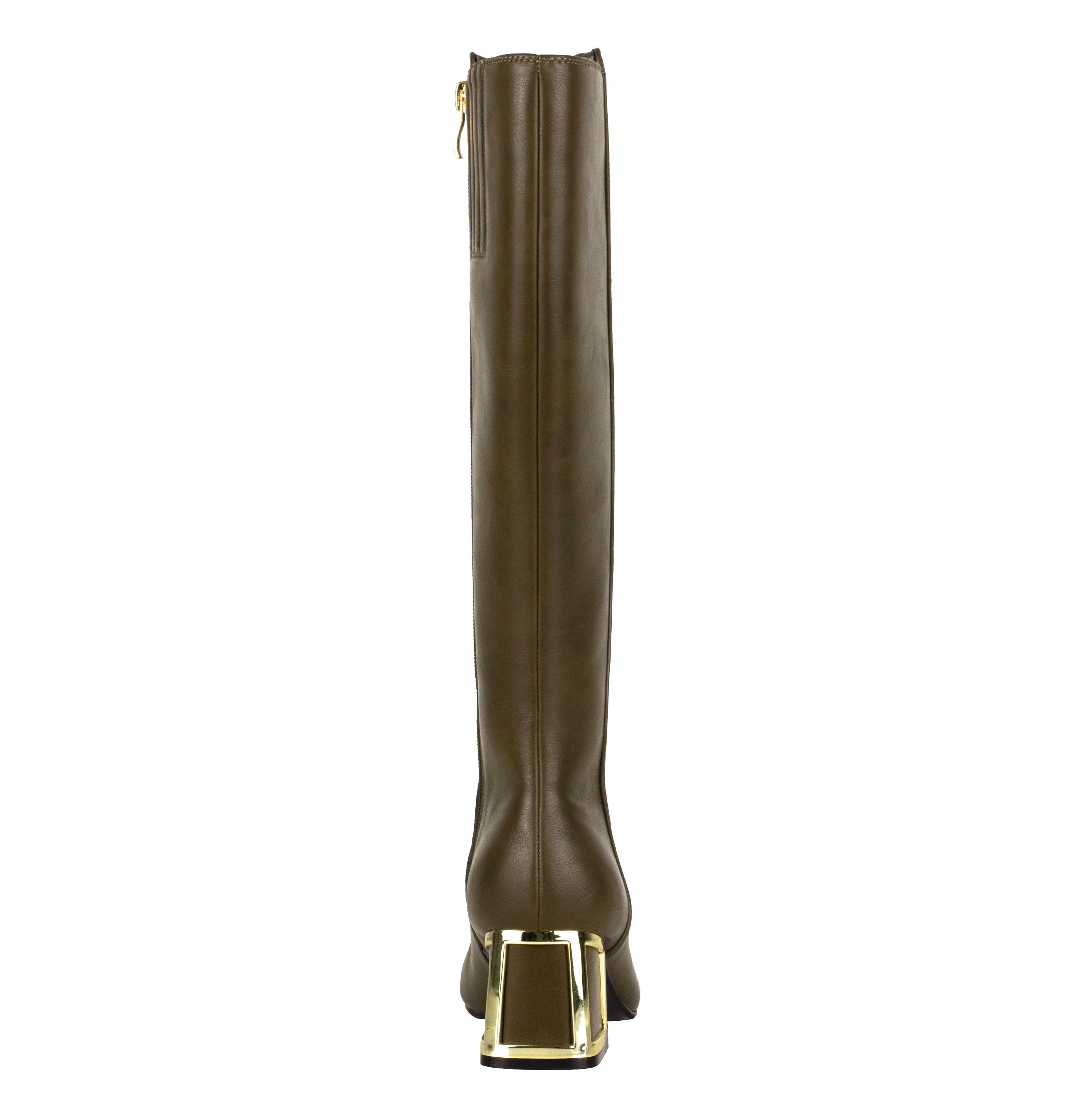 Bridge, Metal Heel Tall Boot