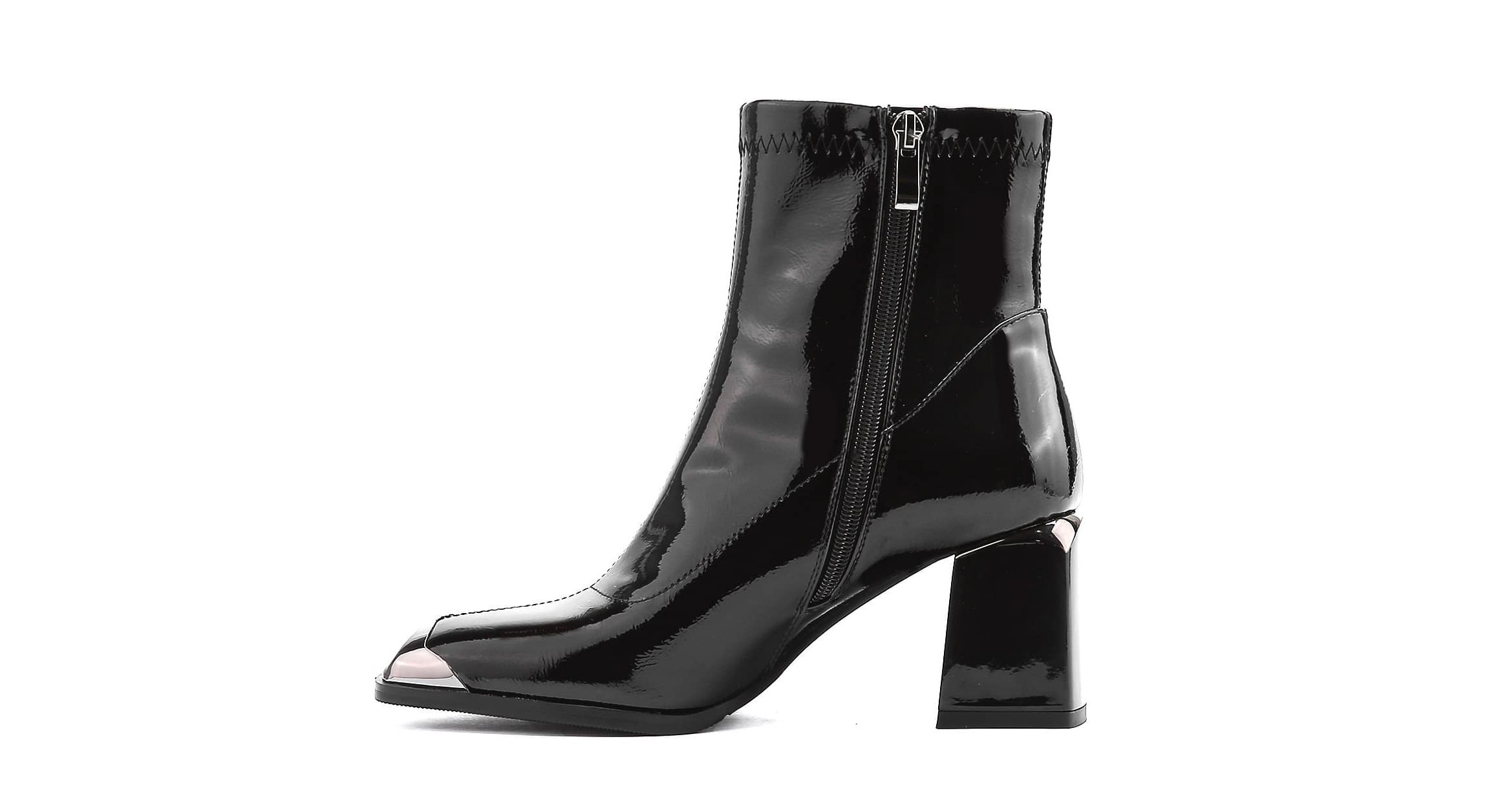 Fortune, Block Metal Heel Bootie
