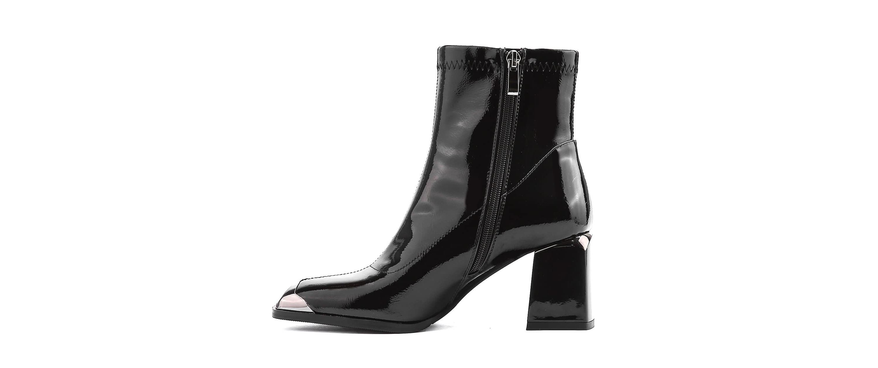 Fortune, Block Metal Heel Bootie