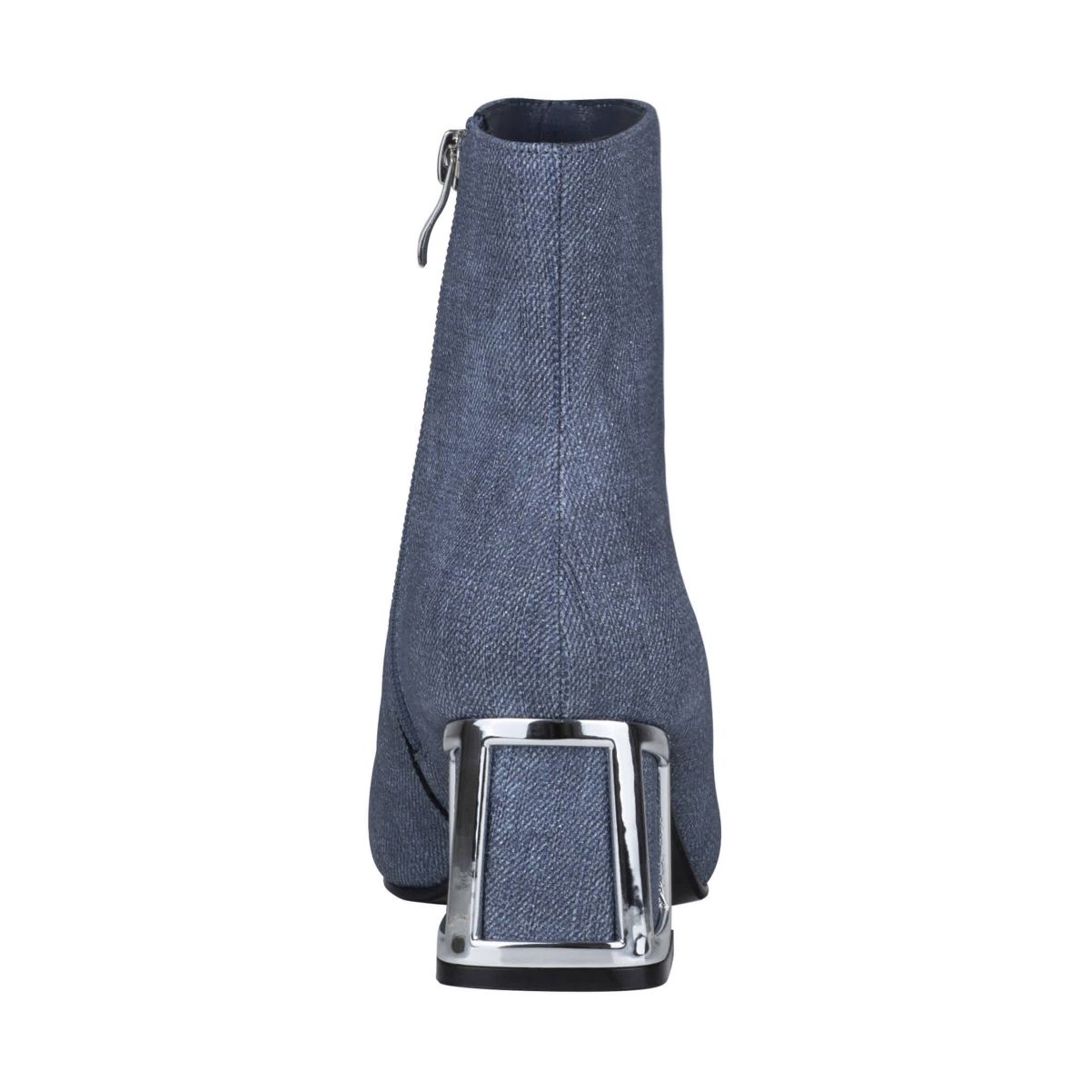 Brooke, Metallic Block Heel Ankle Bootie