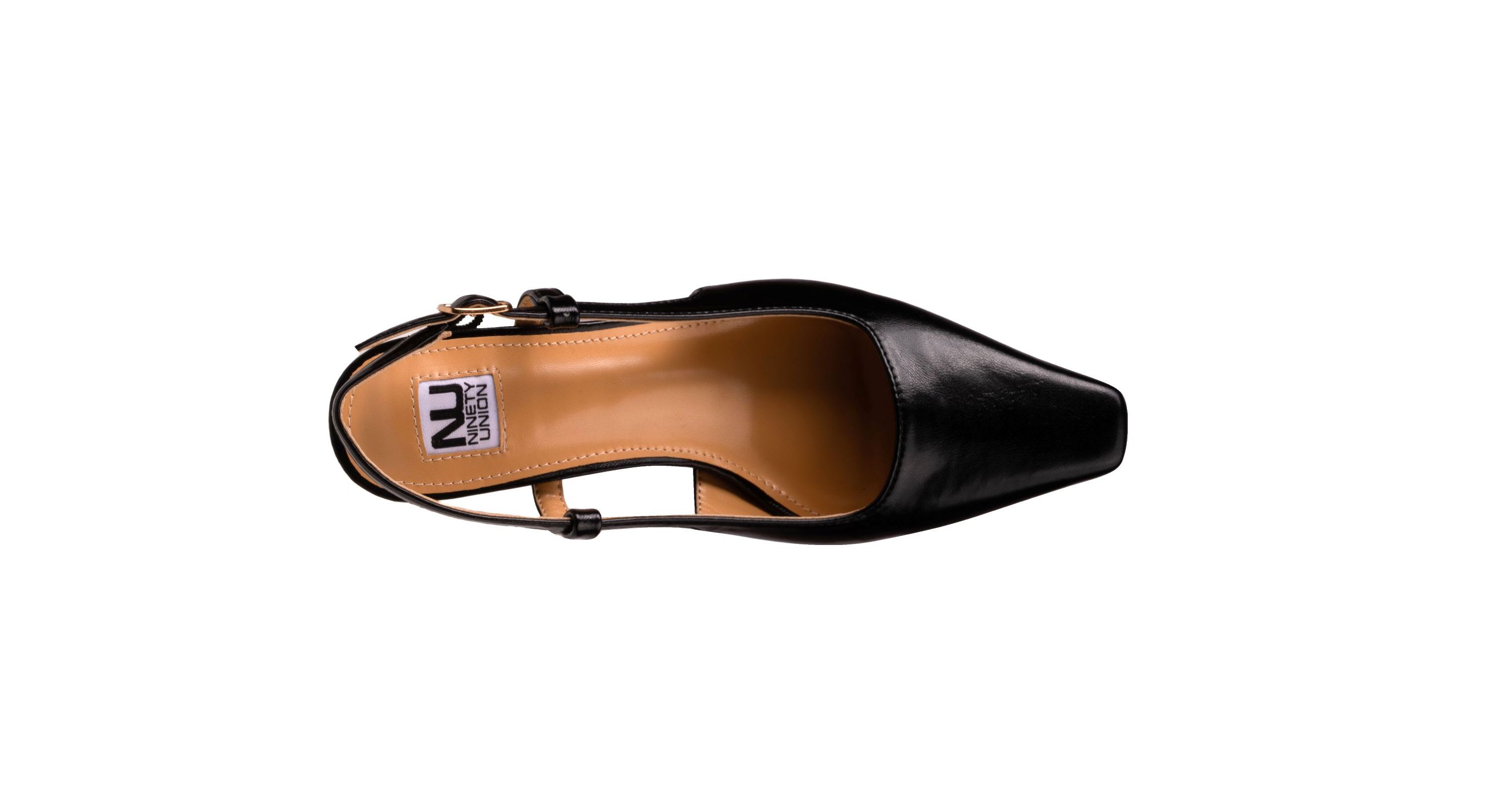 Blake, Metallic Block Heel Slingback