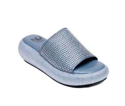 Ninety Union Women's Bling Rhinestone Platform Sandal
