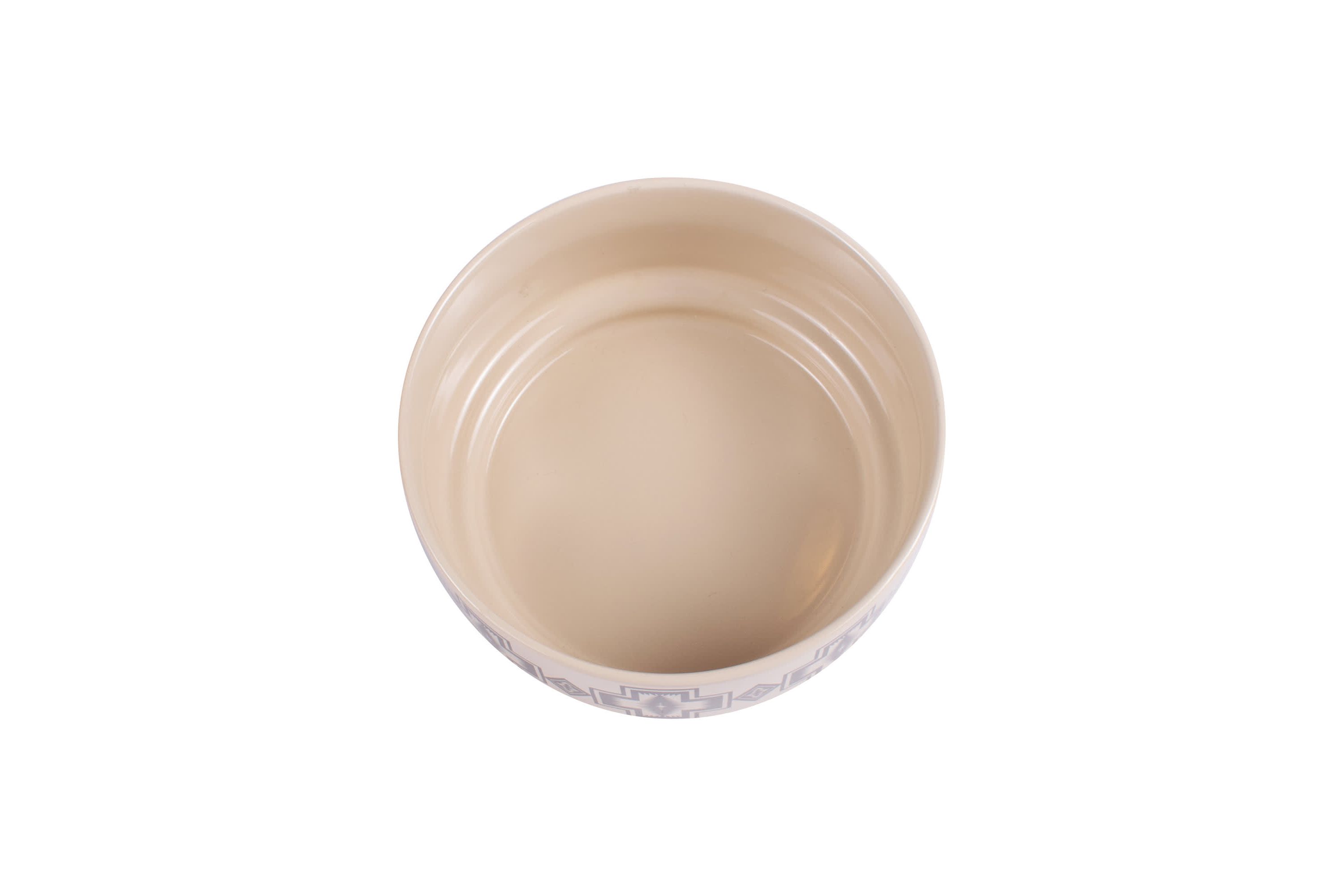 Pendleton Ceramic Dog Bowl