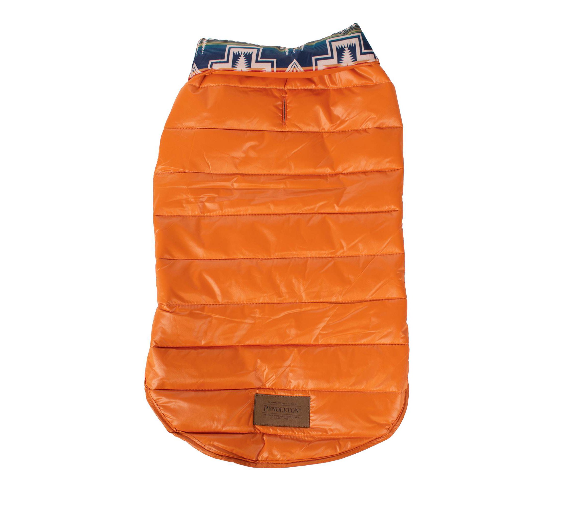 Pendleton Puffer Dog Coat
