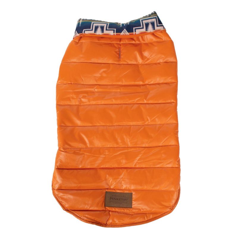Pendleton Puffer Dog Coat