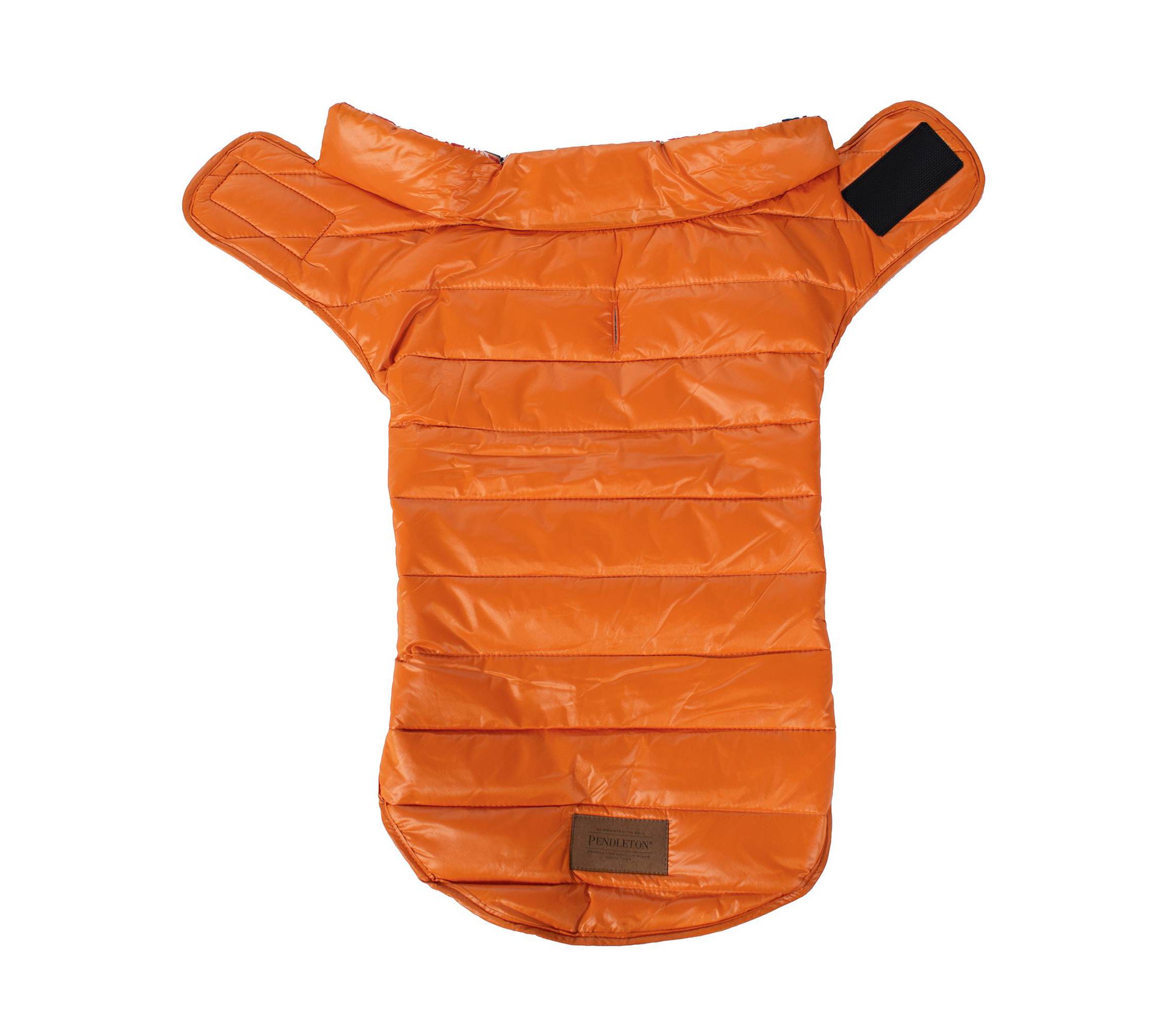 Pendleton Puffer Dog Coat