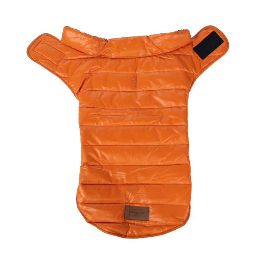Pendleton Puffer Dog Coat