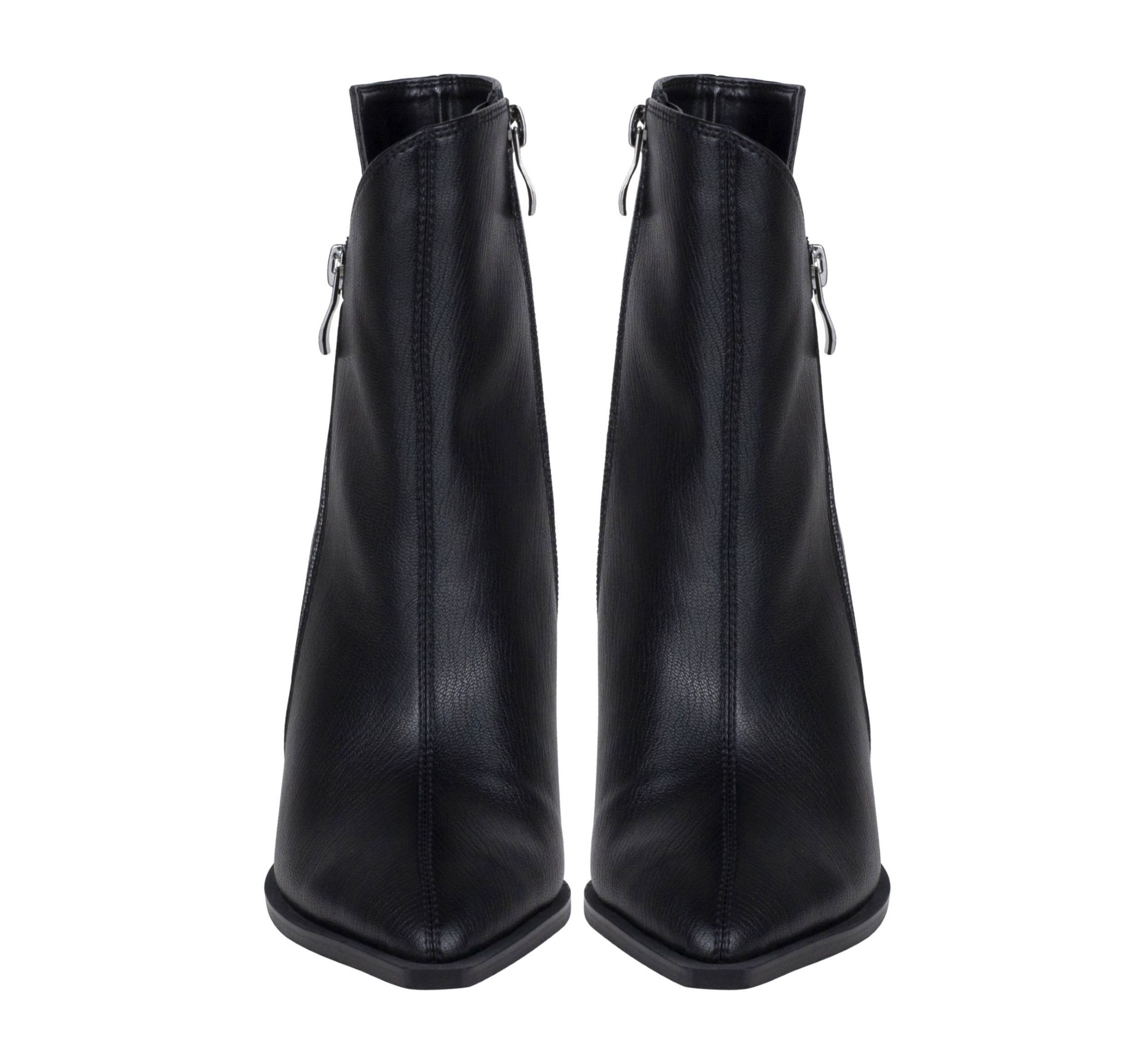 Galaxy, Side Zipper Metal Heel Bootie