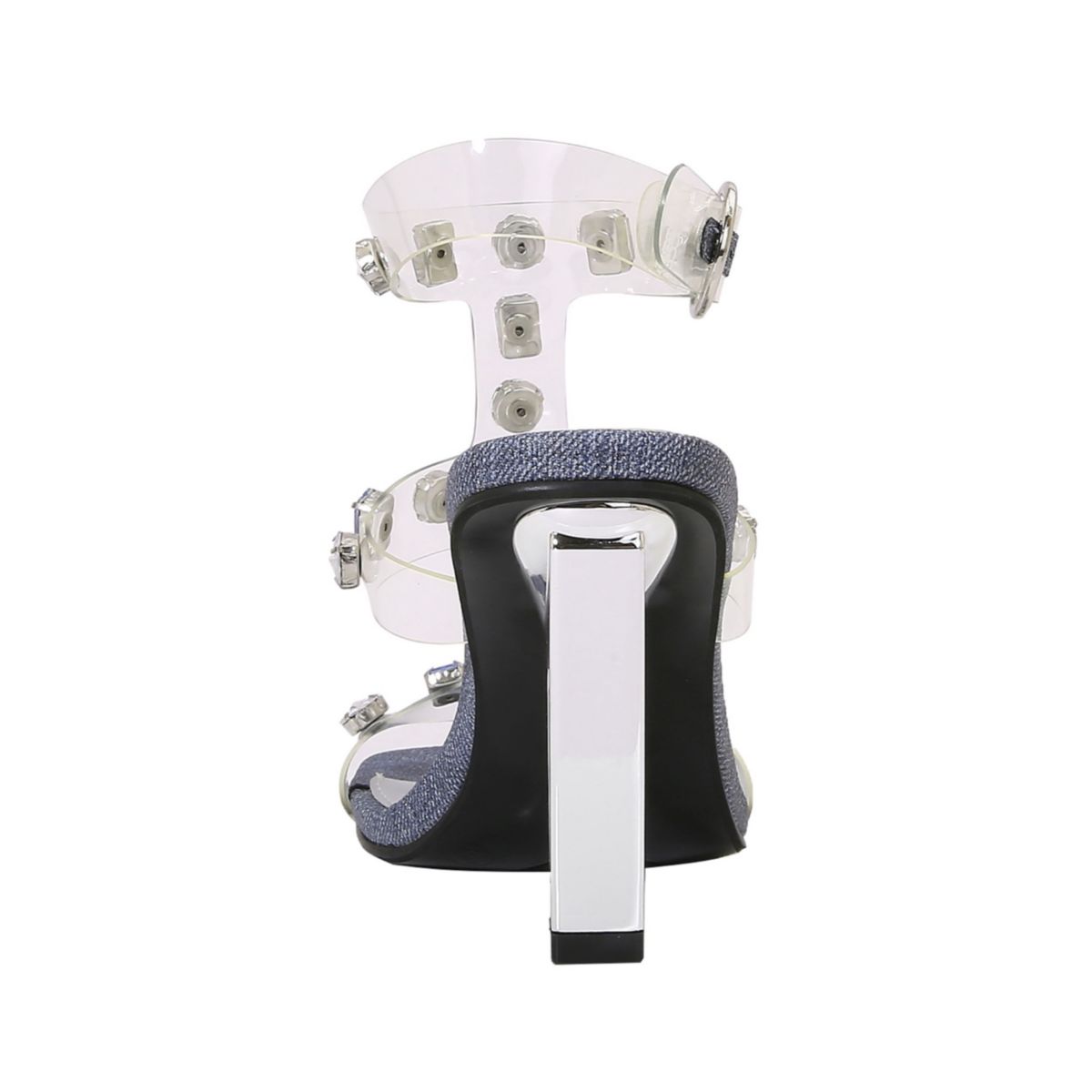 Gem, Metal Heel Jewel Sandal