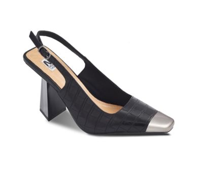 Ninety Union Women's Jane Metal Heel Cap Toe Slingback