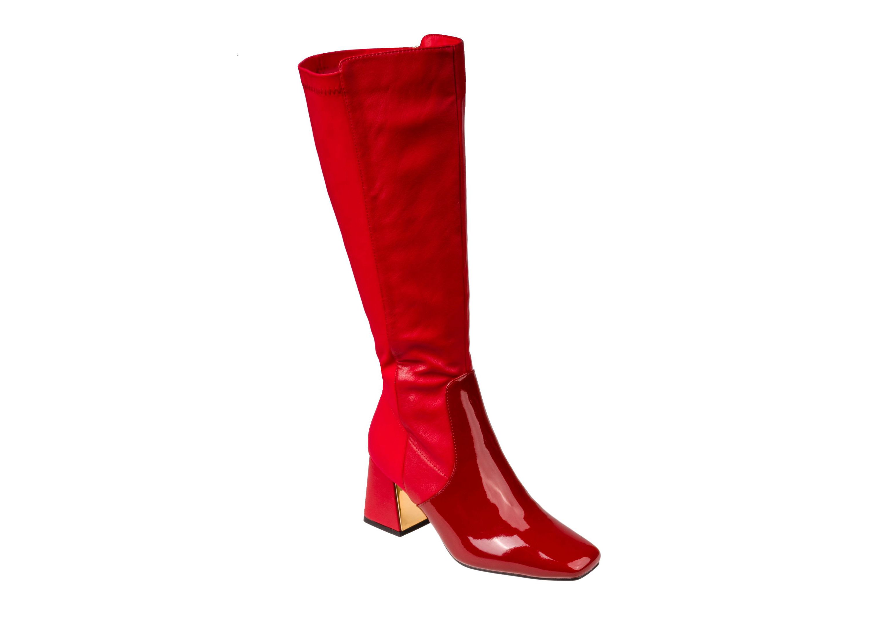 Lexington, Metal Insert, Block Heel, Tall Boot