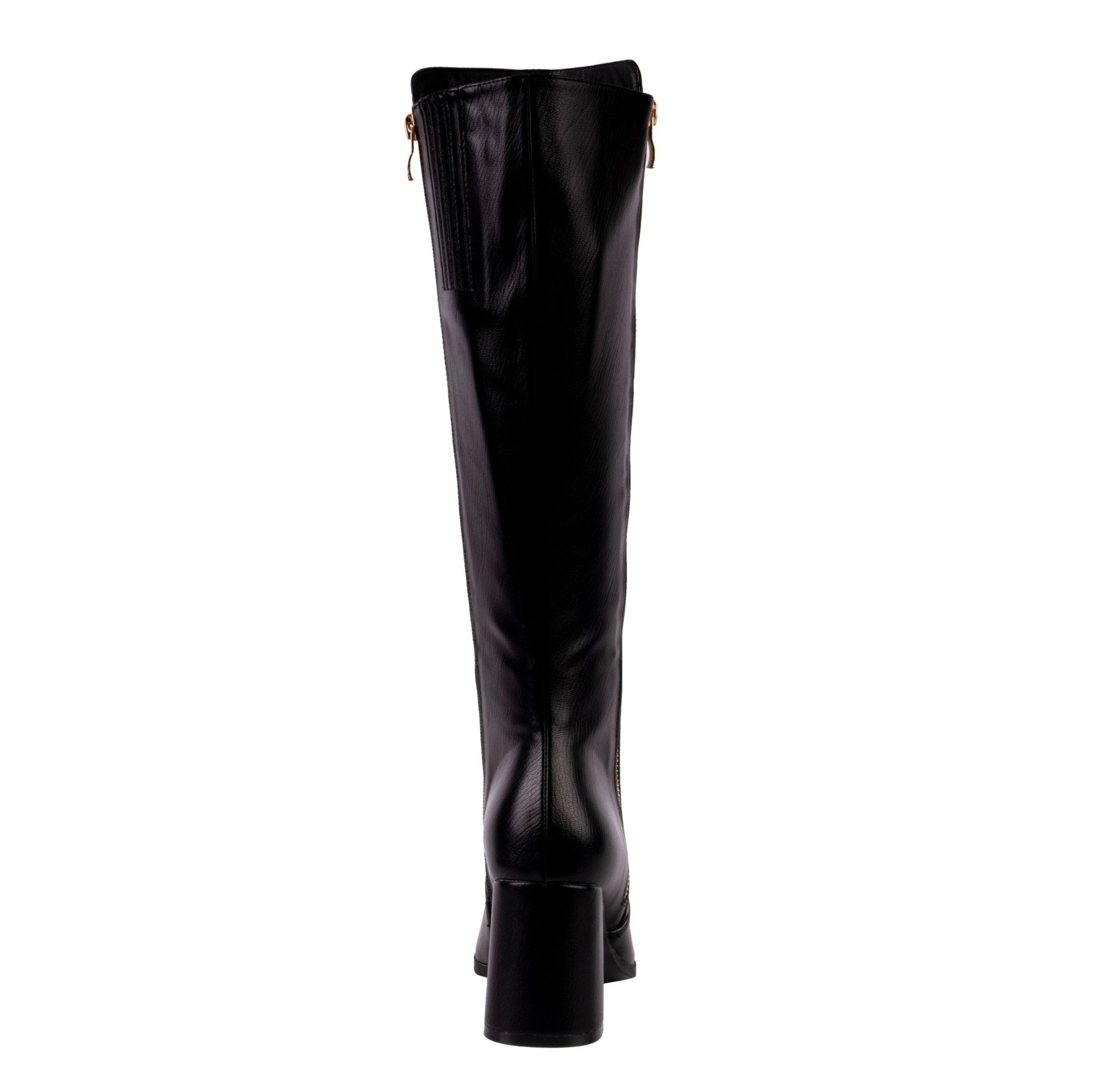 Link, Metal Insert, Block Heel, Tall Boot