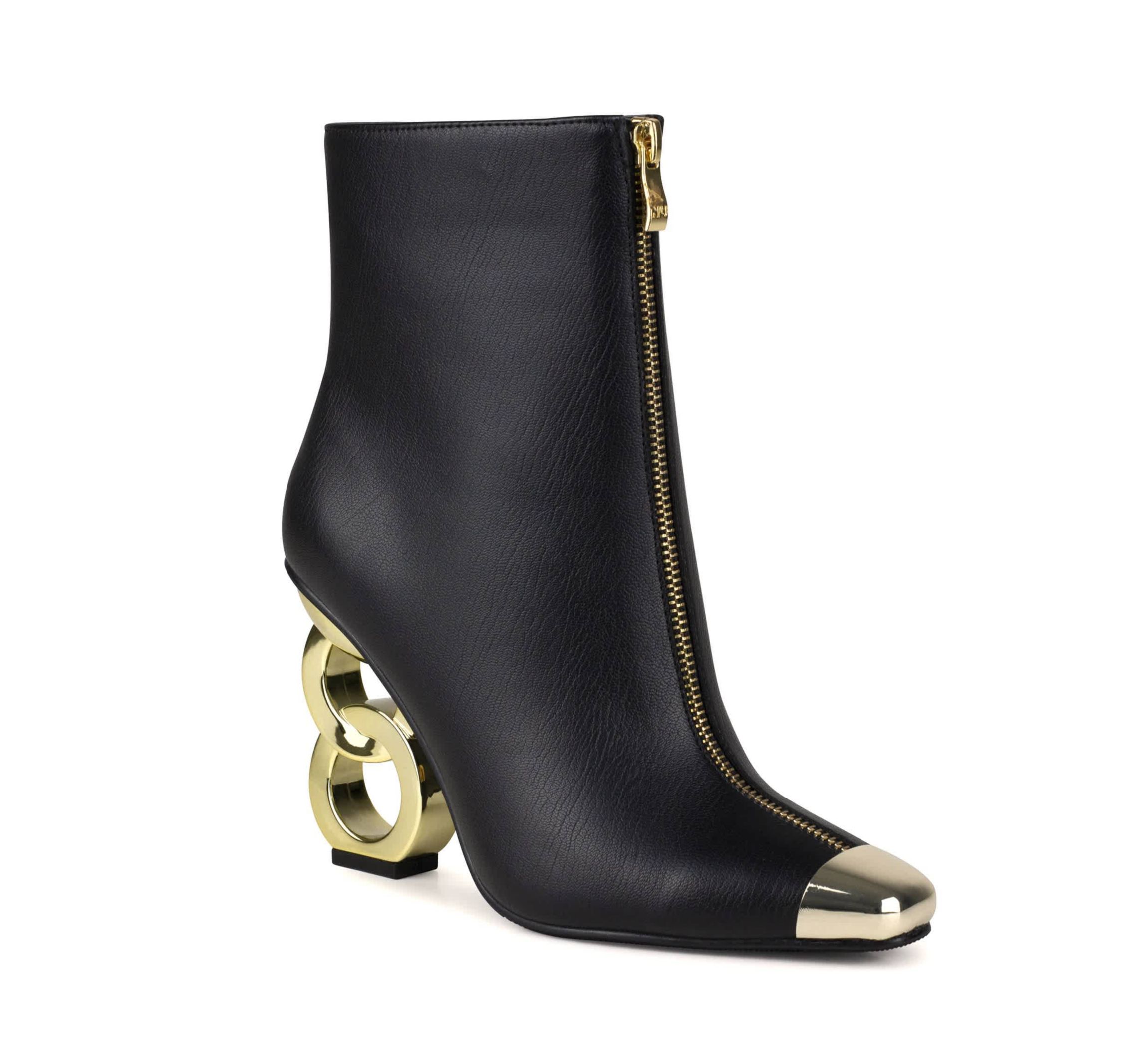 Lovely, Double Circle Heel Bootie