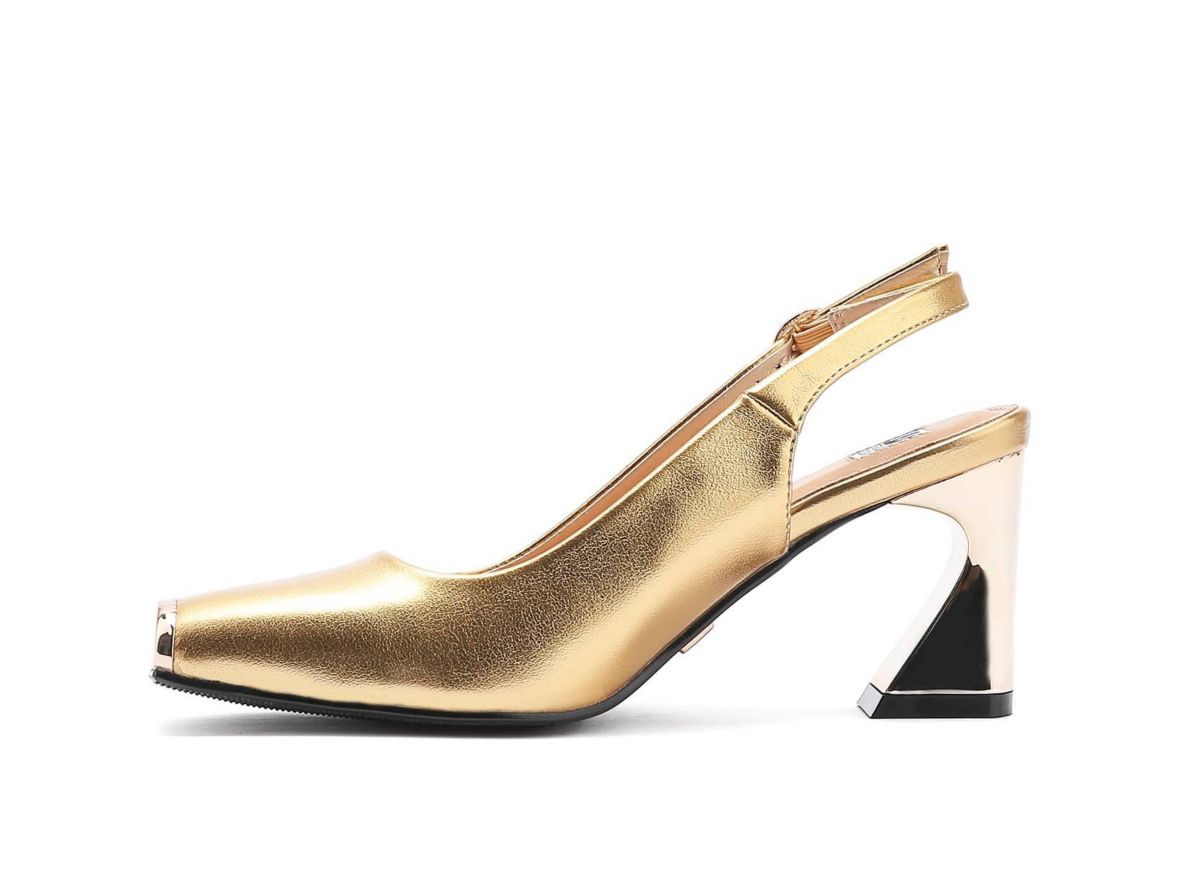 Loraine, Metal Heel Slingback