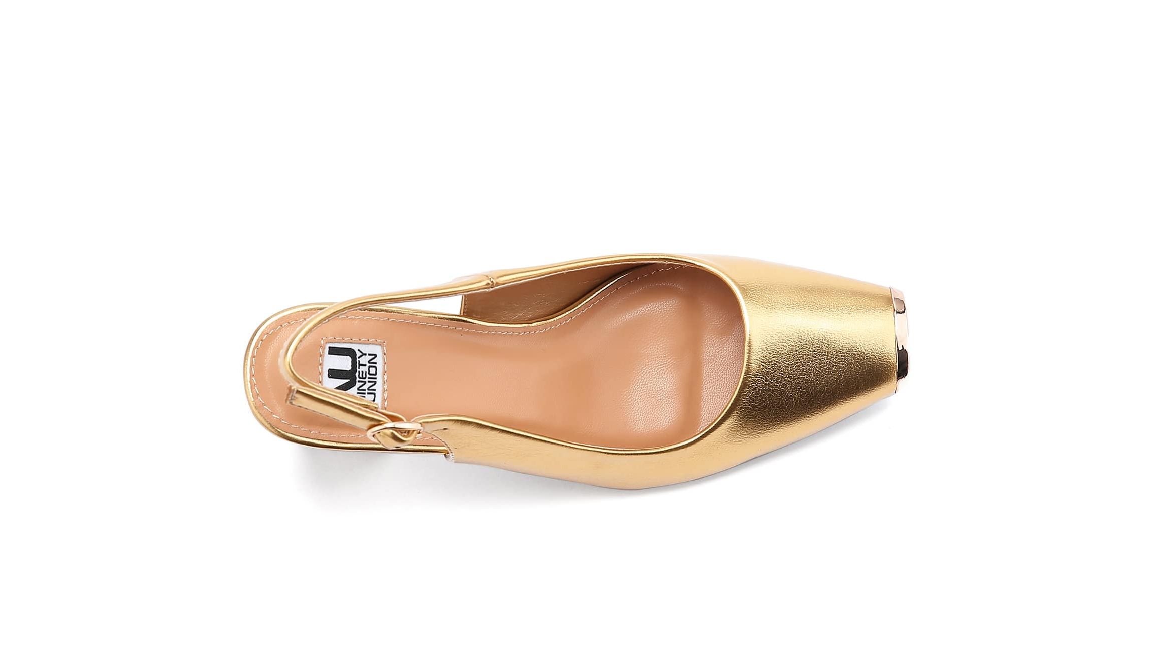 Loraine, Metal Heel Slingback