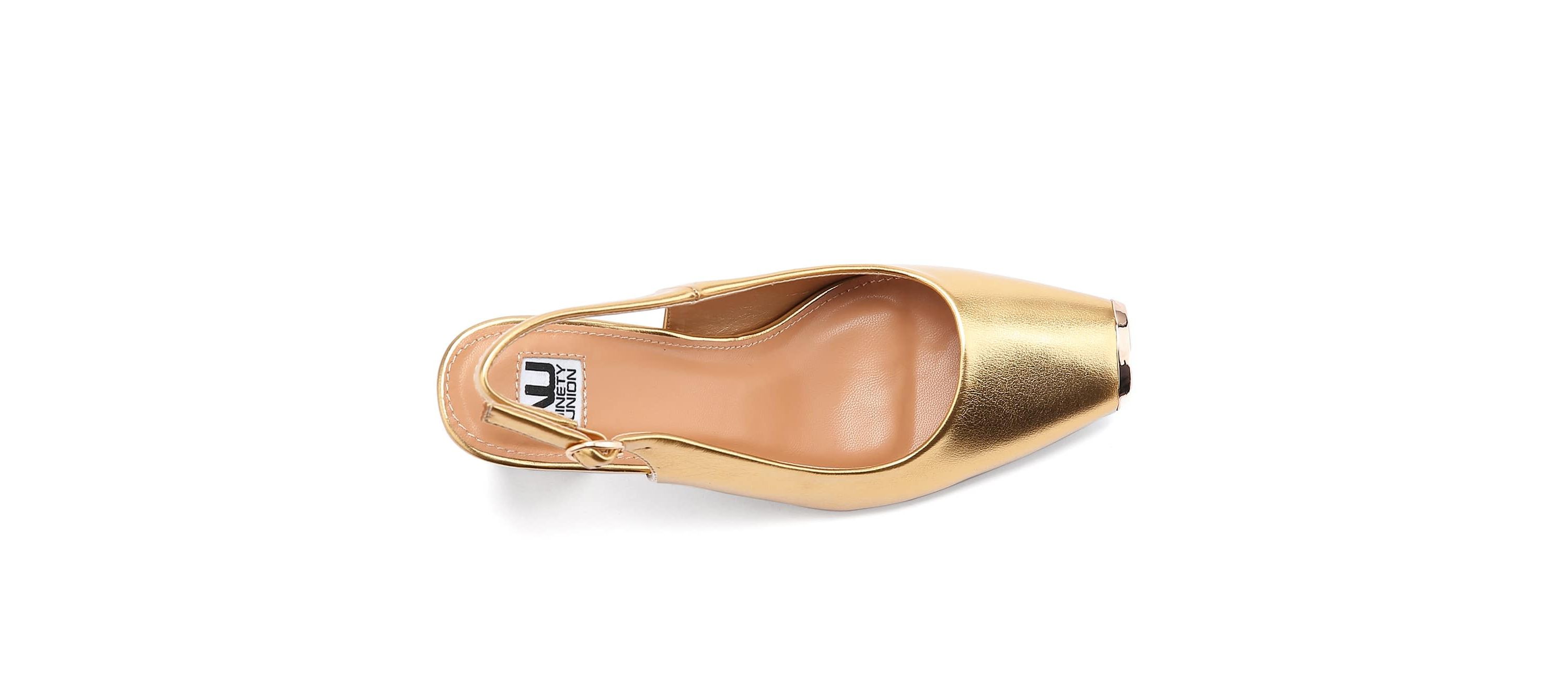 Loraine, Metal Heel Slingback