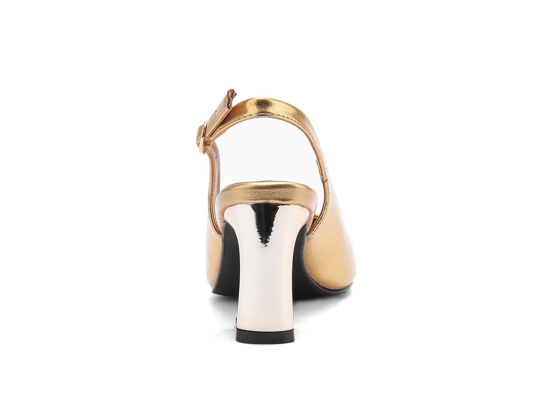 Loraine, Metal Heel Slingback