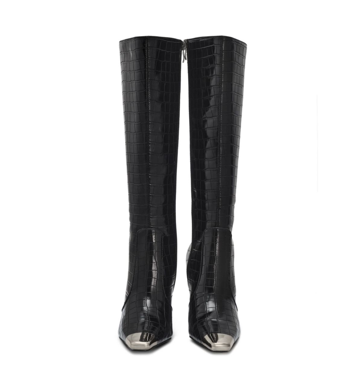 Jada, Metal Heel Cap Toe Tall Boot