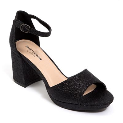 Ninety Union Women's Jazzy Small Platform Mid Heel Glitz Pump