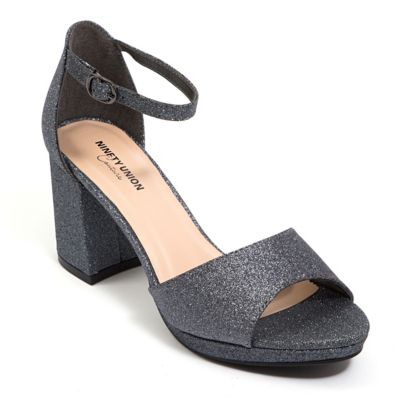 Ninety Union Women's Jazzy Small Platform Mid Heel Glitz Pump, 13M