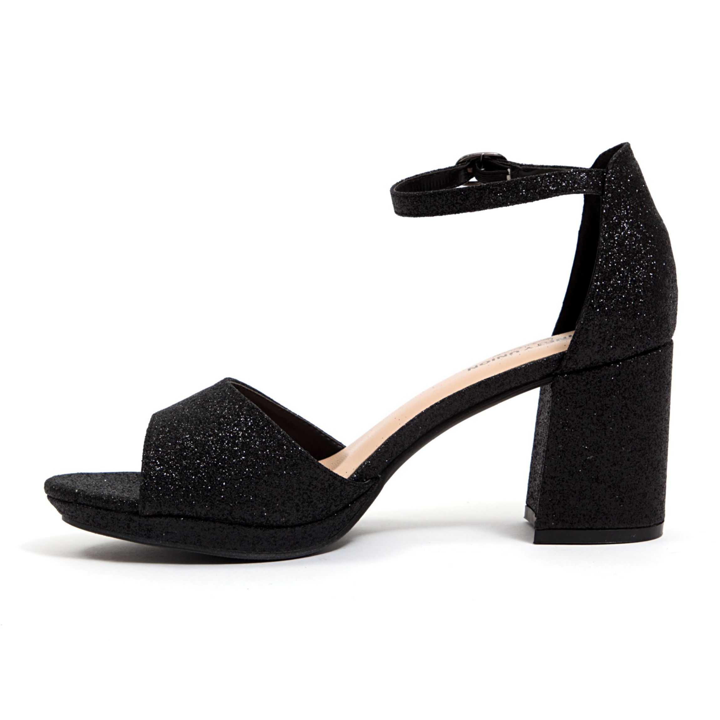 Jazzy, Small Platform, Mid Heel Glitz Pump