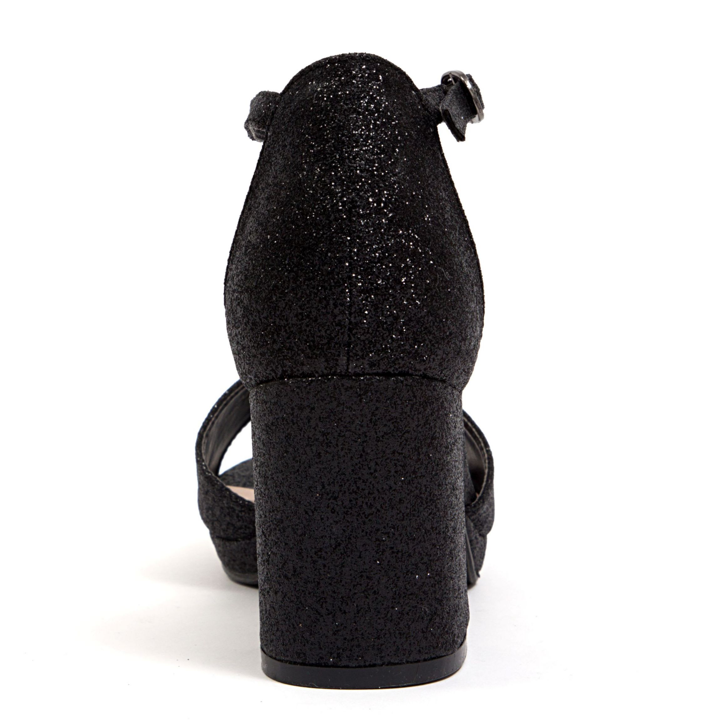 Jazzy, Small Platform, Mid Heel Glitz Pump