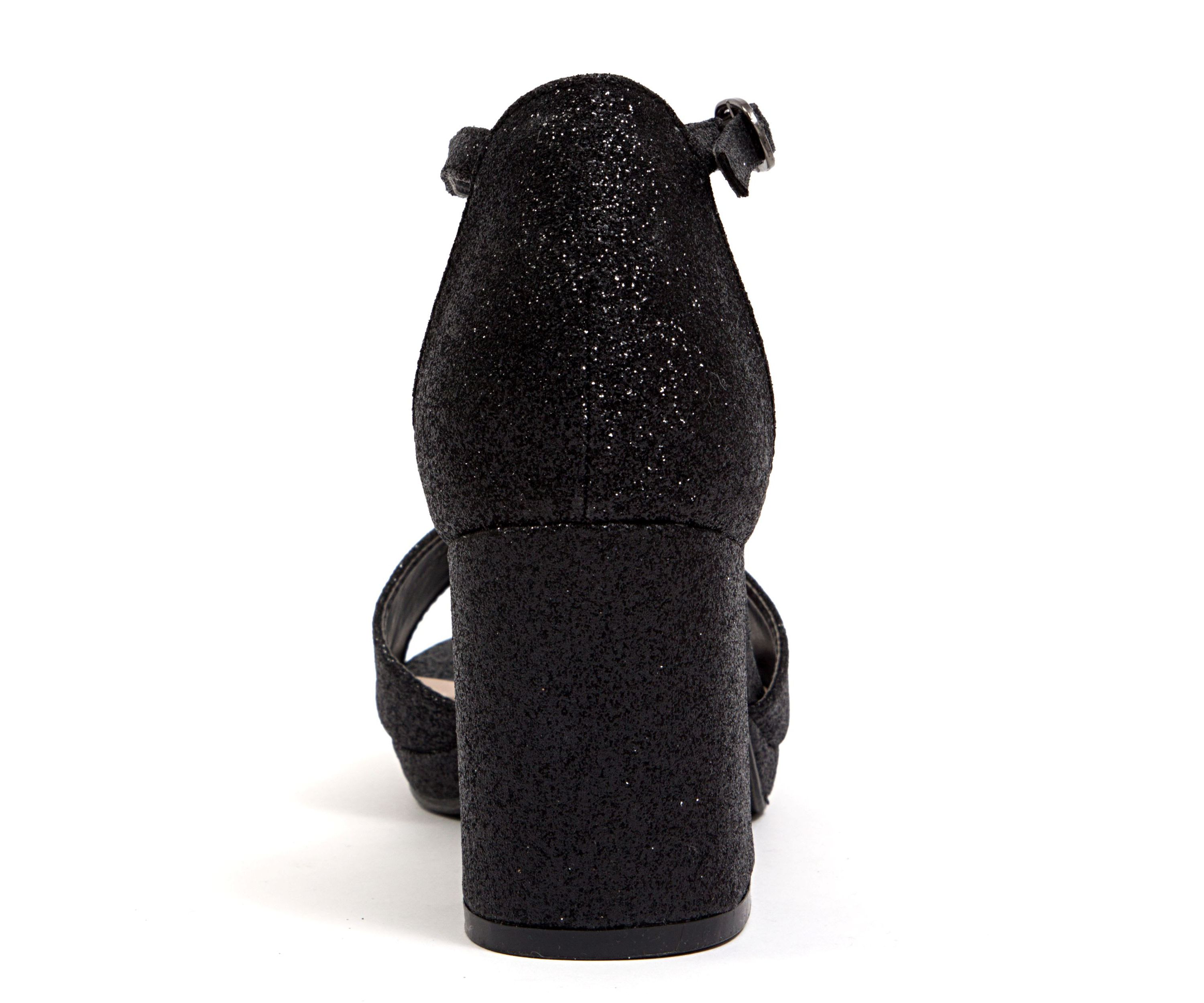 Jazzy, Small Platform, Mid Heel Glitz Pump