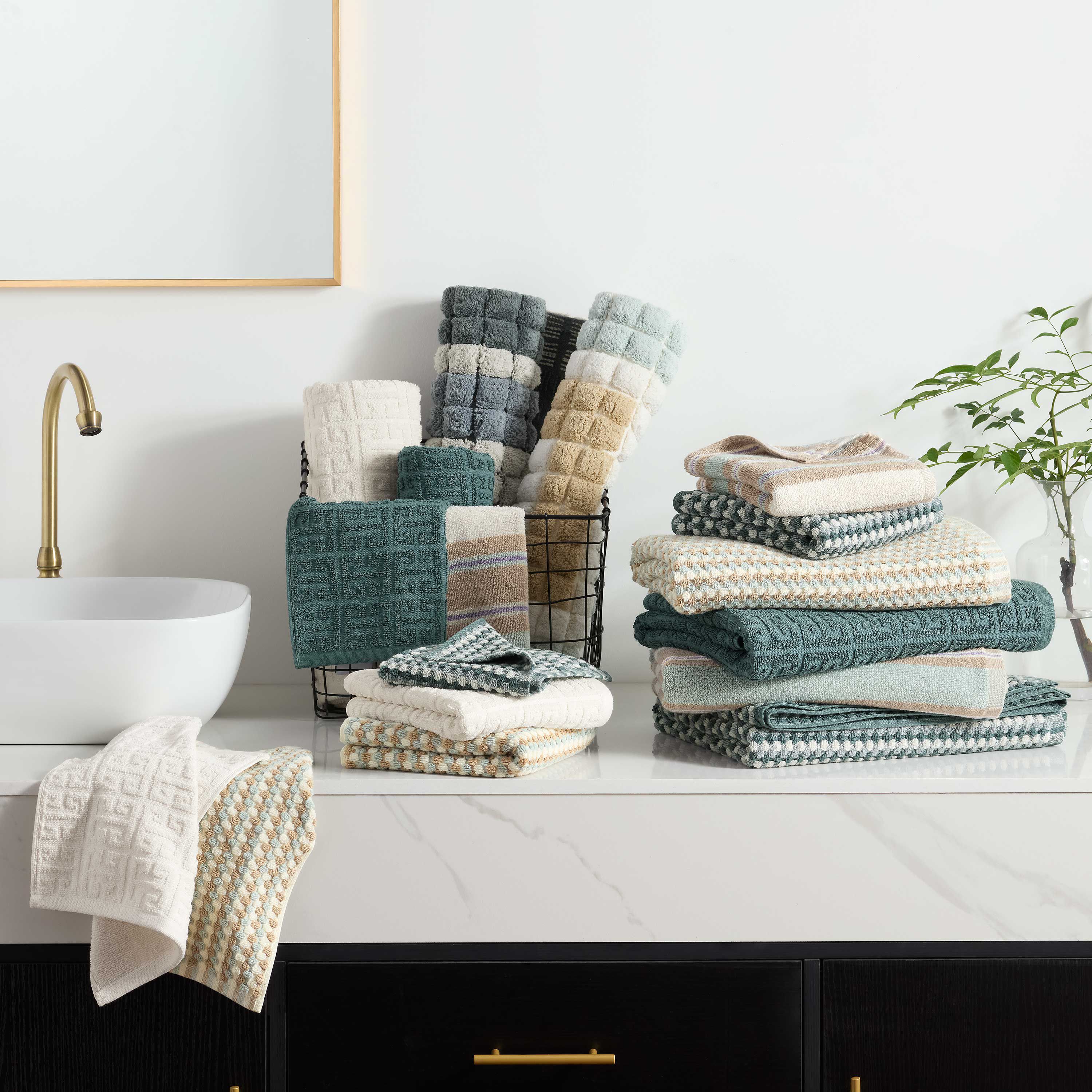 Terra 6 Piece Towel Set
