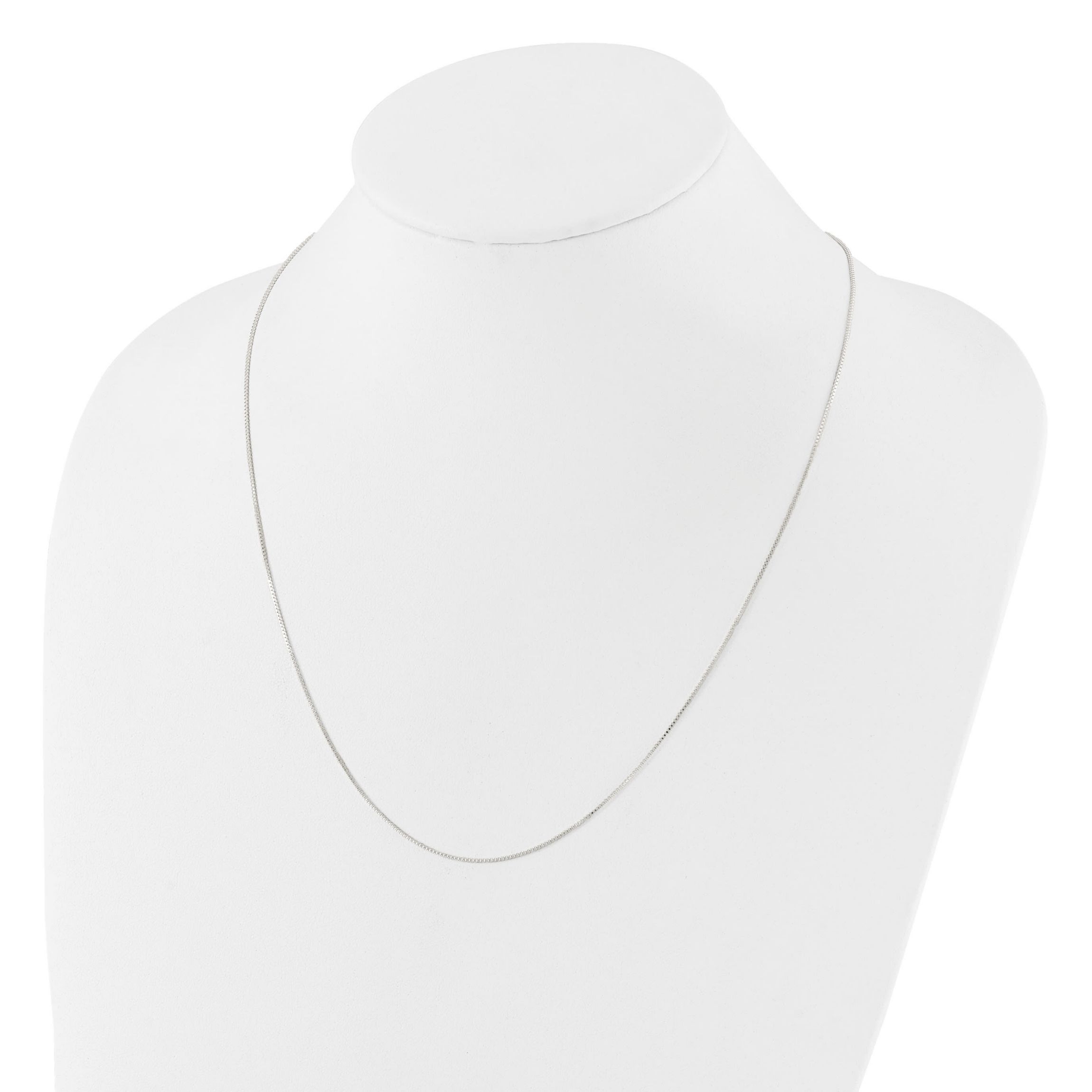 Sterling Silver Polished Adjustable Necklace