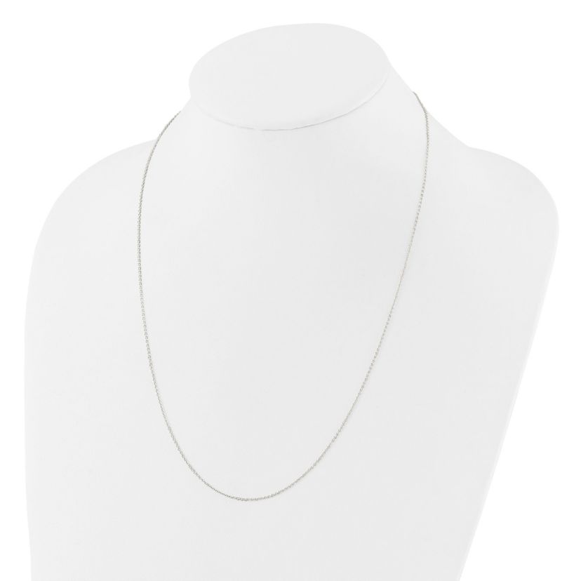 Sterling Silver Polished Adjustable Necklace