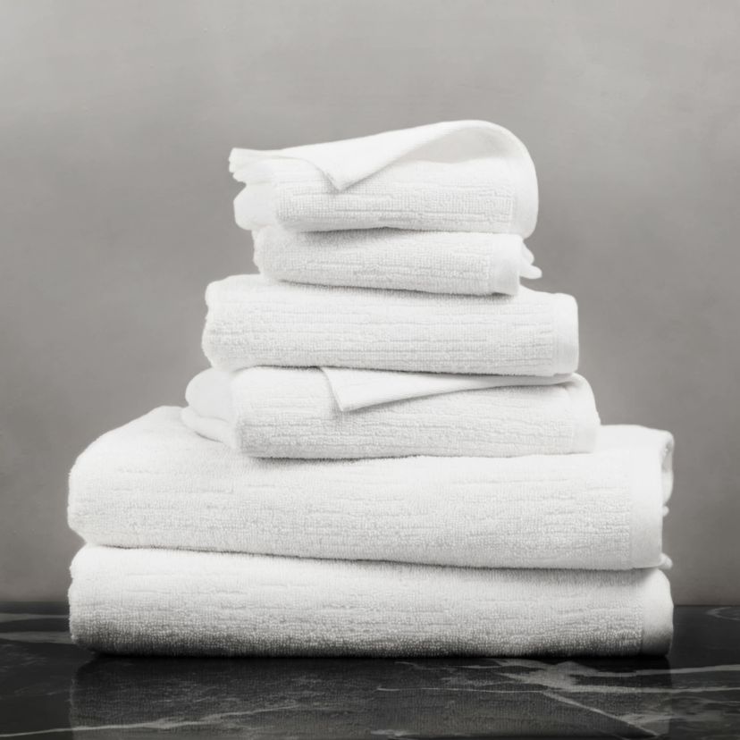 Denbrook Jacquard Texture Bath Towel Set