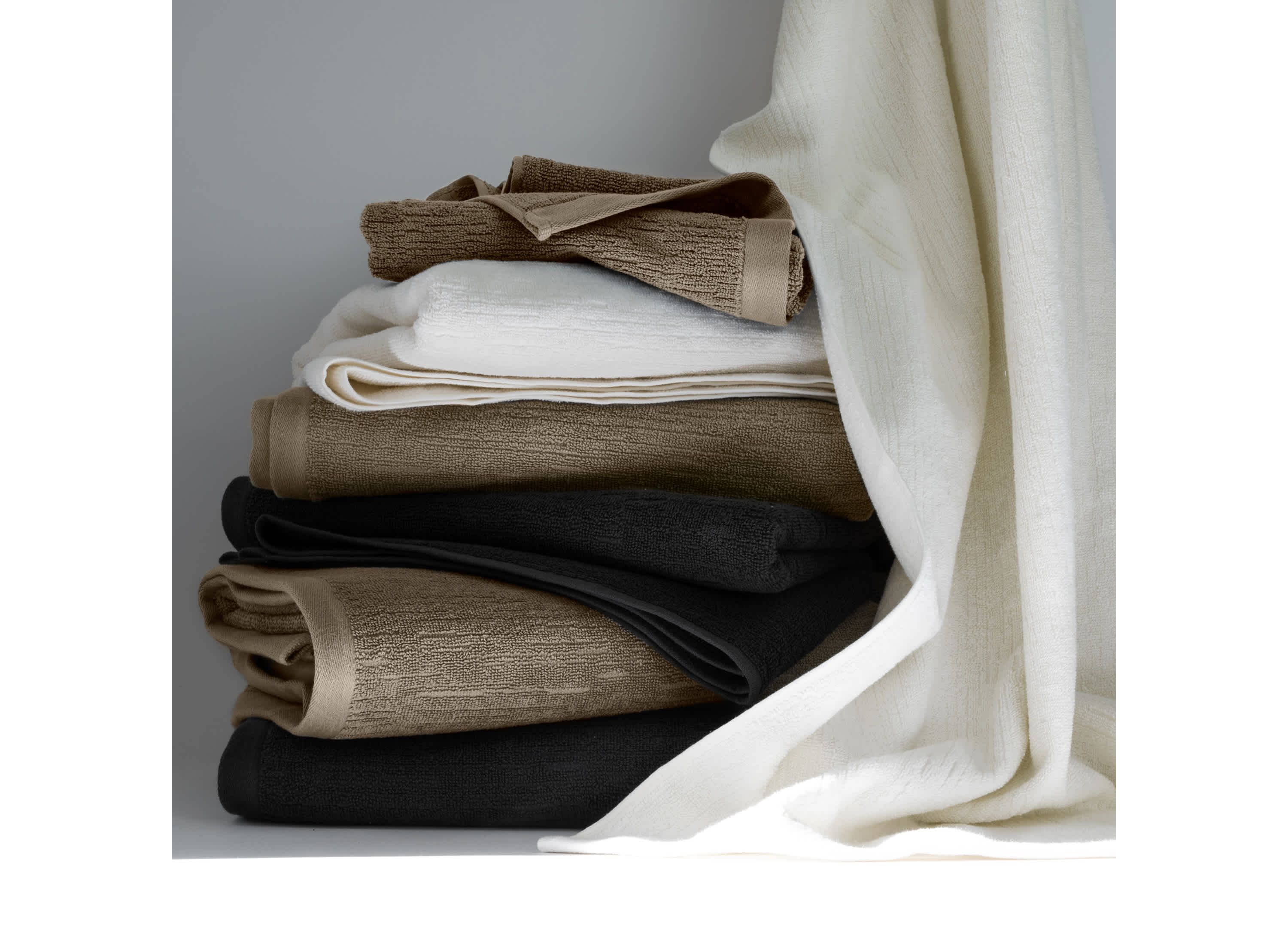 Denbrook Jacquard Texture Bath Towel Set