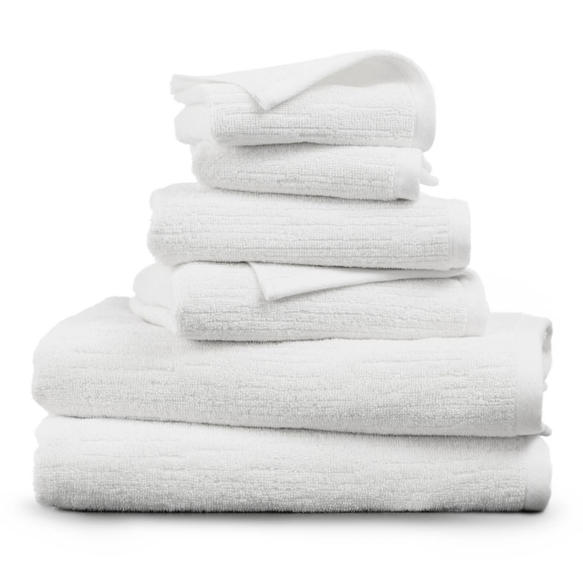 Denbrook Jacquard Texture Bath Towel Set