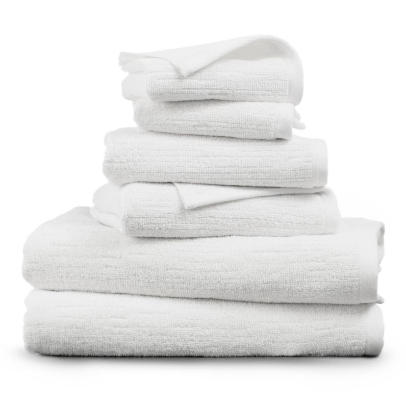 Denbrook Jacquard Texture Bath Towel Set