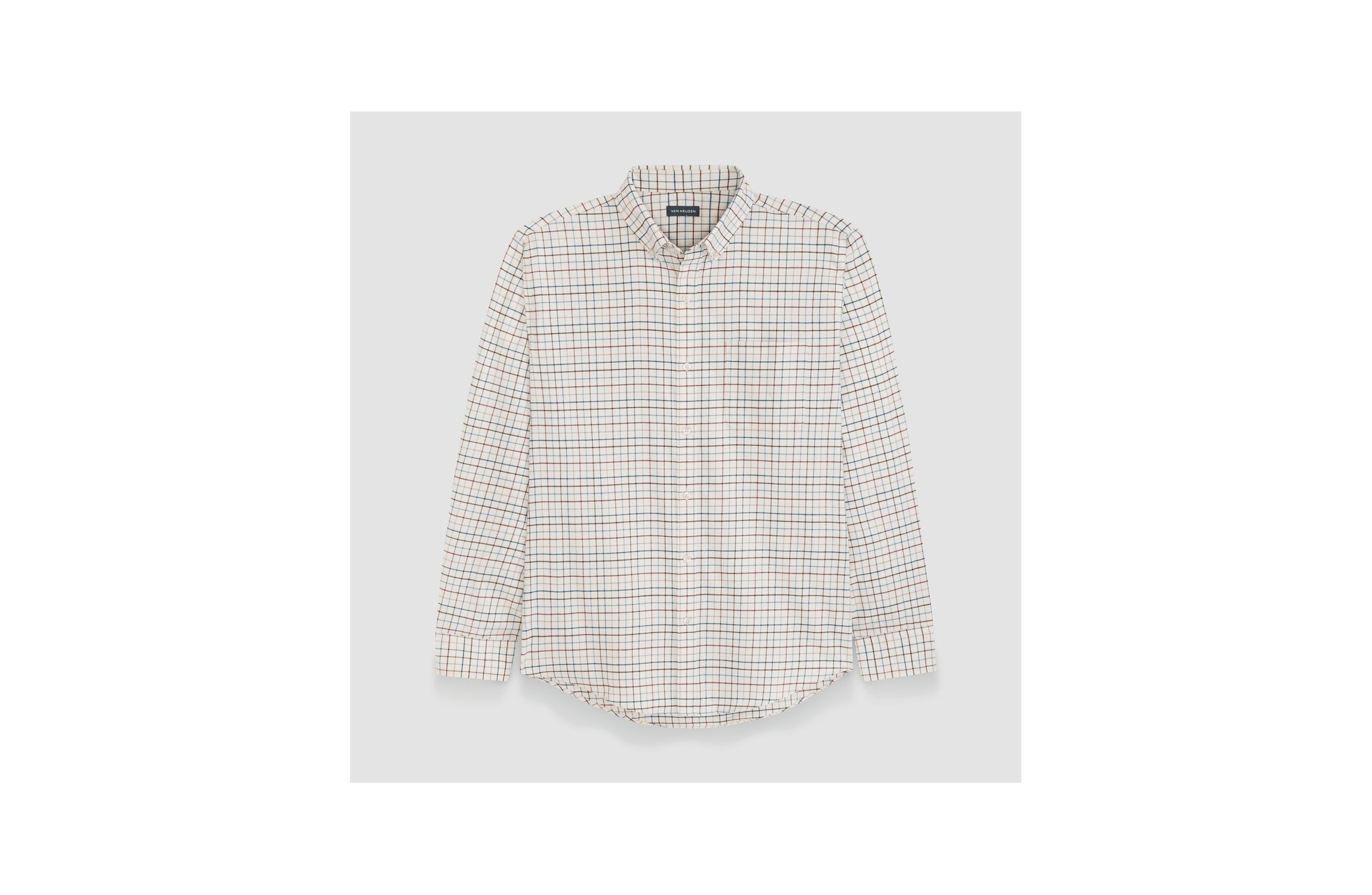 Weekend Twill Long Sleeve Tattersall Shirt