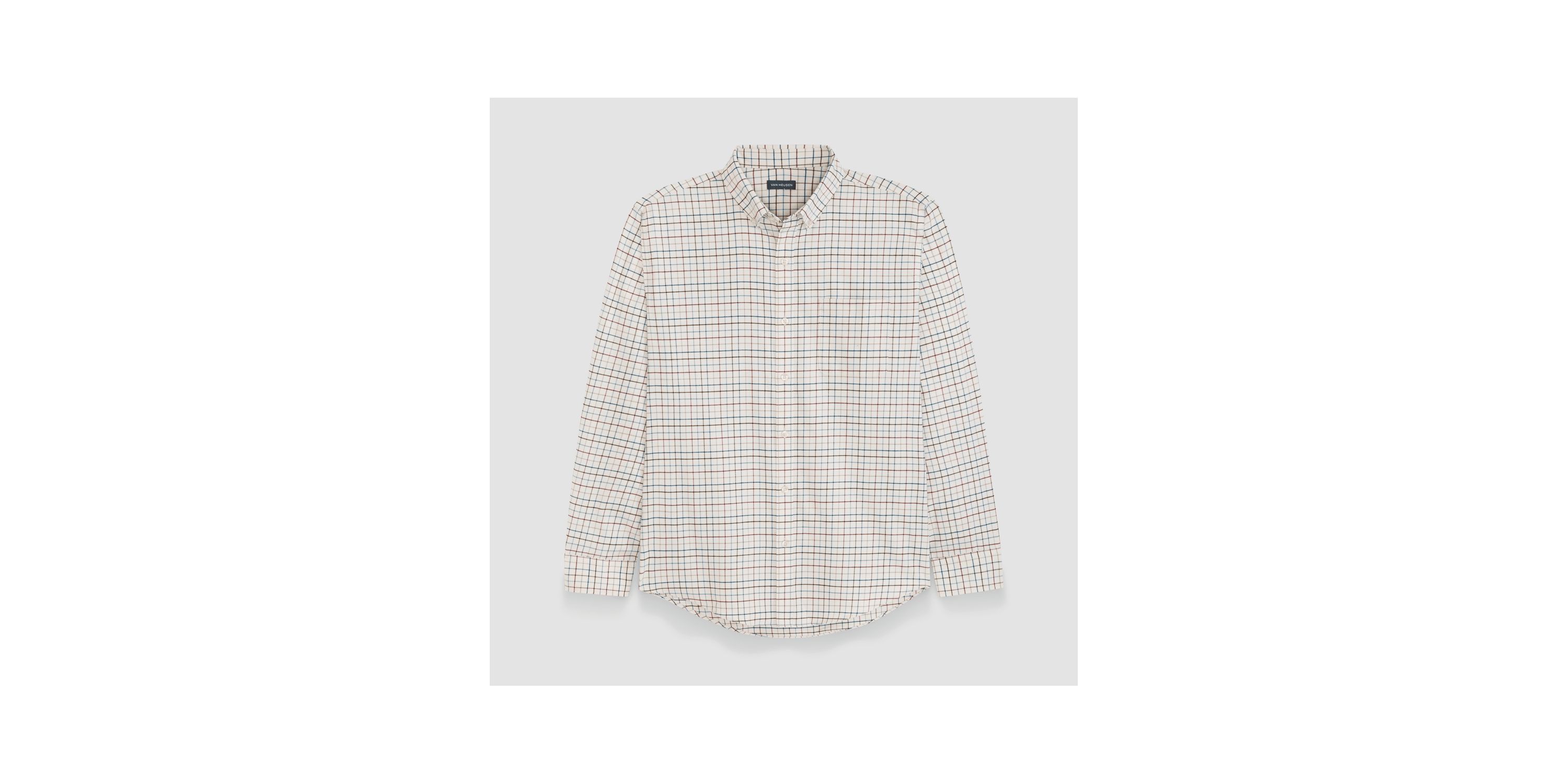 Weekend Twill Long Sleeve Tattersall Shirt