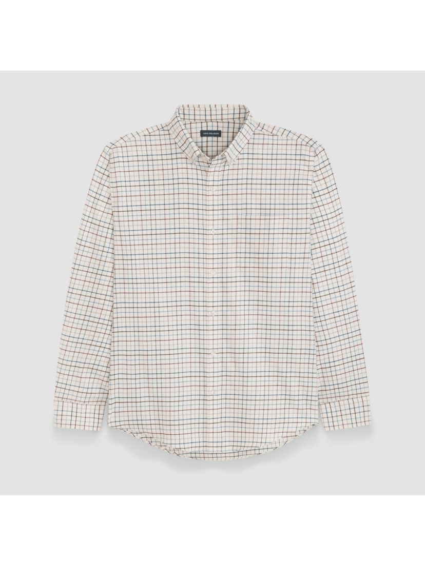 Weekend Twill Long Sleeve Tattersall Shirt