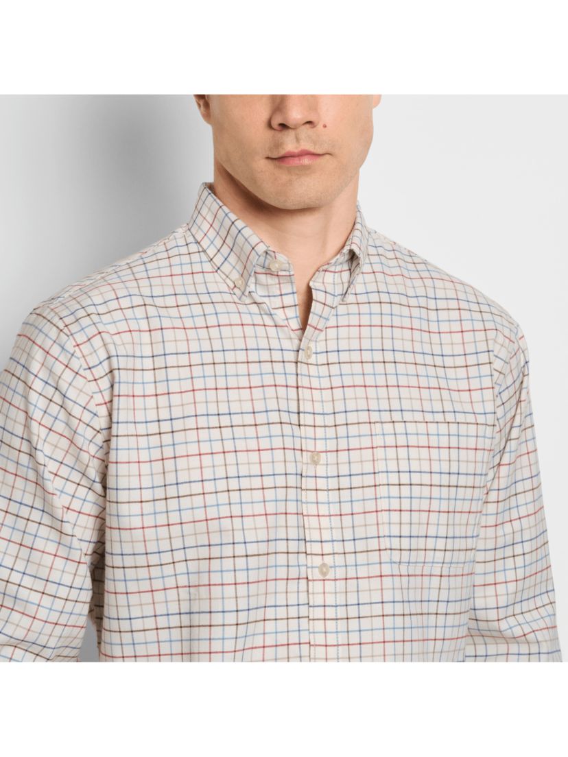 Weekend Twill Long Sleeve Tattersall Shirt