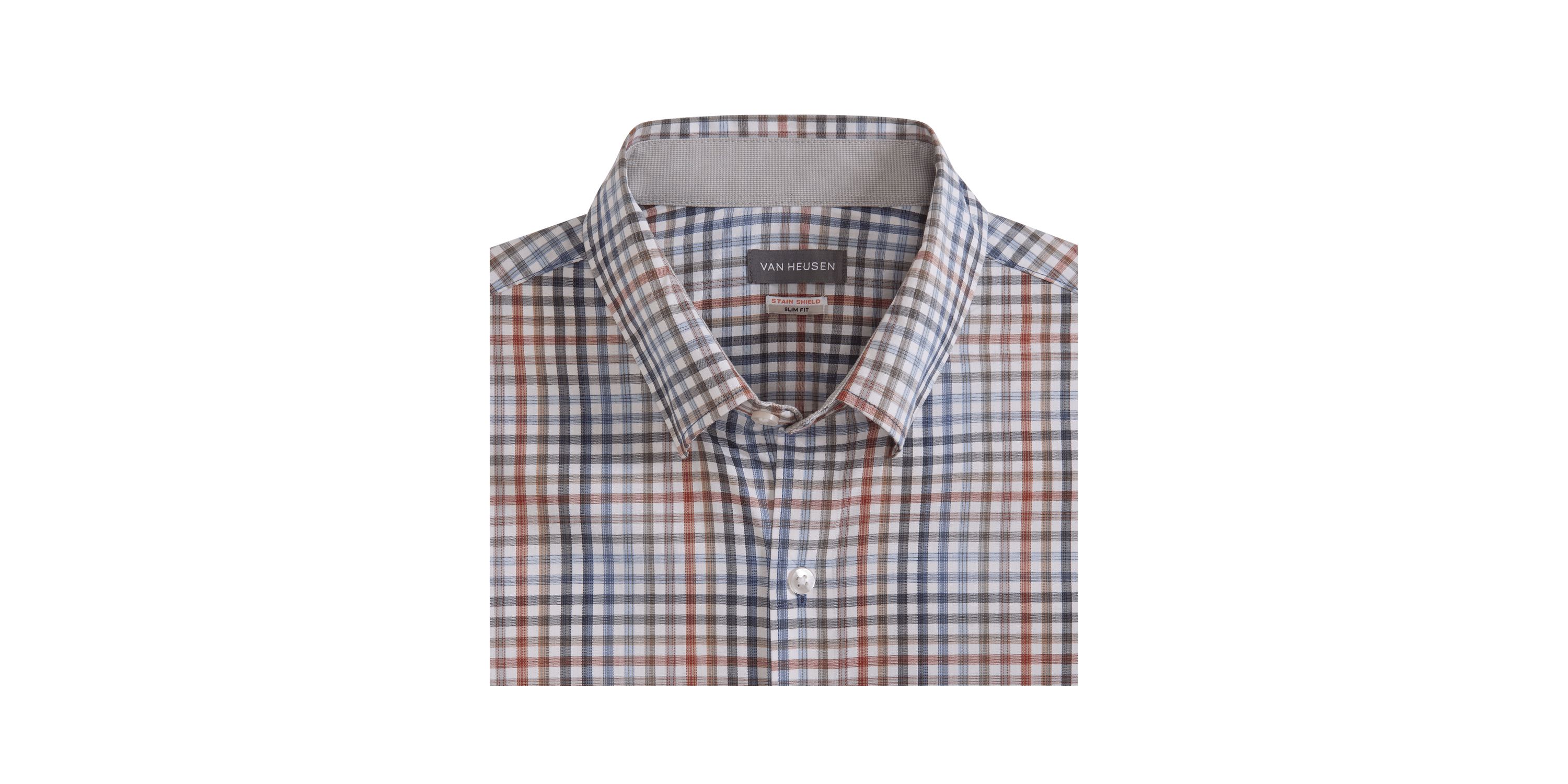 Cronbie Long Sleeve Stainshield T/Sall Shirt