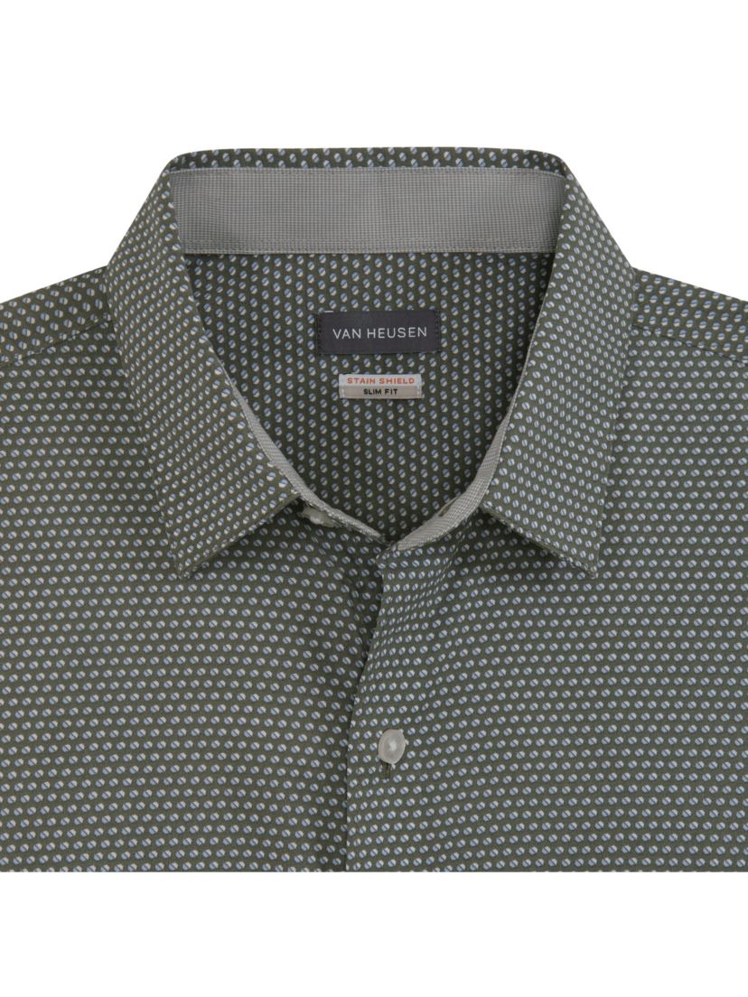 Folsen Stainshield Short Sleeve Ltl Geo Shirt
