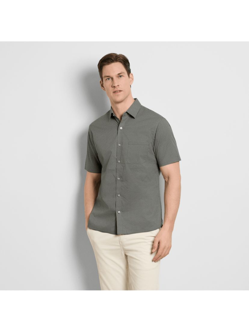 Folsen Stainshield Short Sleeve Ltl Geo Shirt
