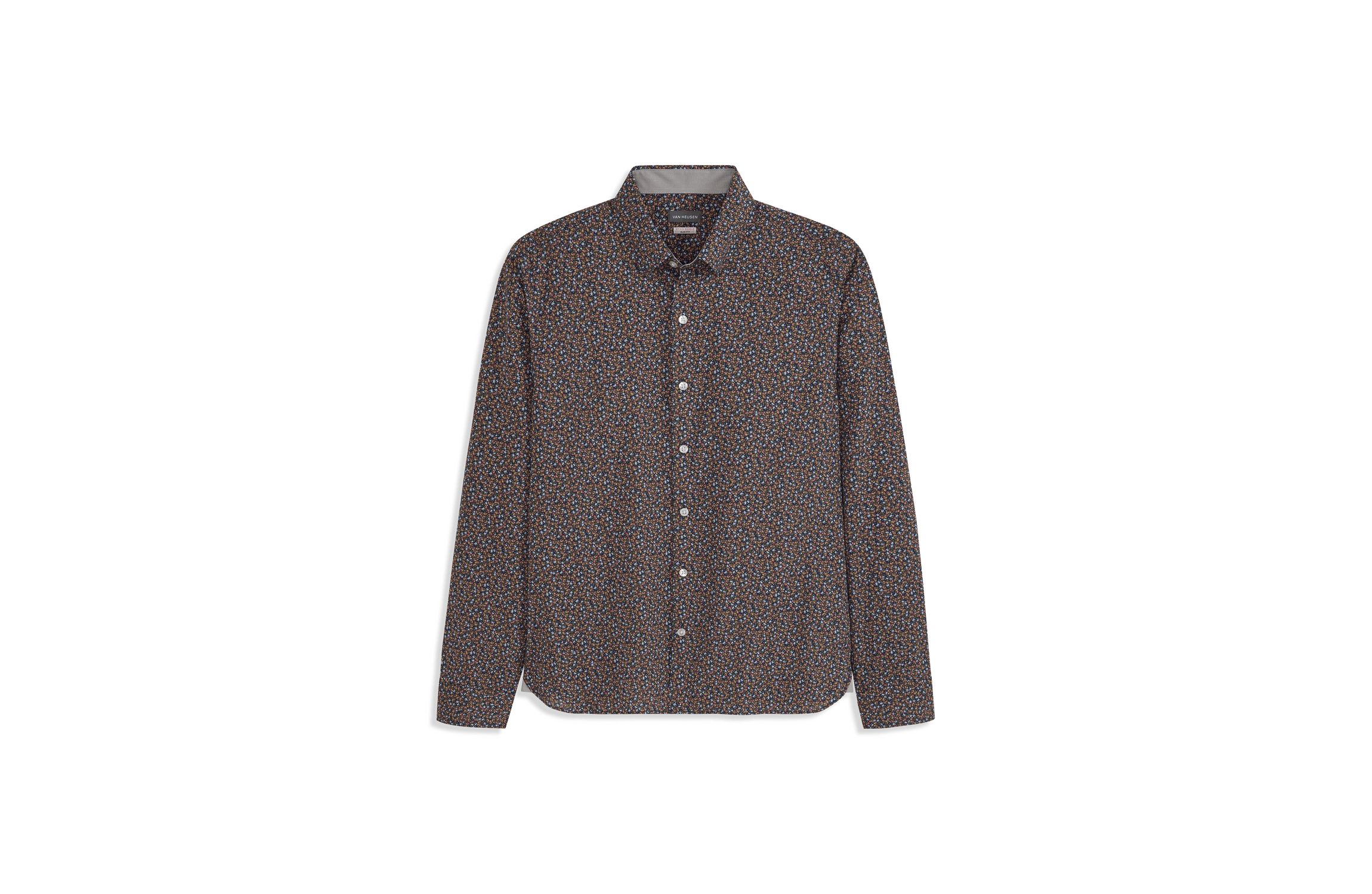 Cronbie Long Sleeve Stainshield Floral Shirt