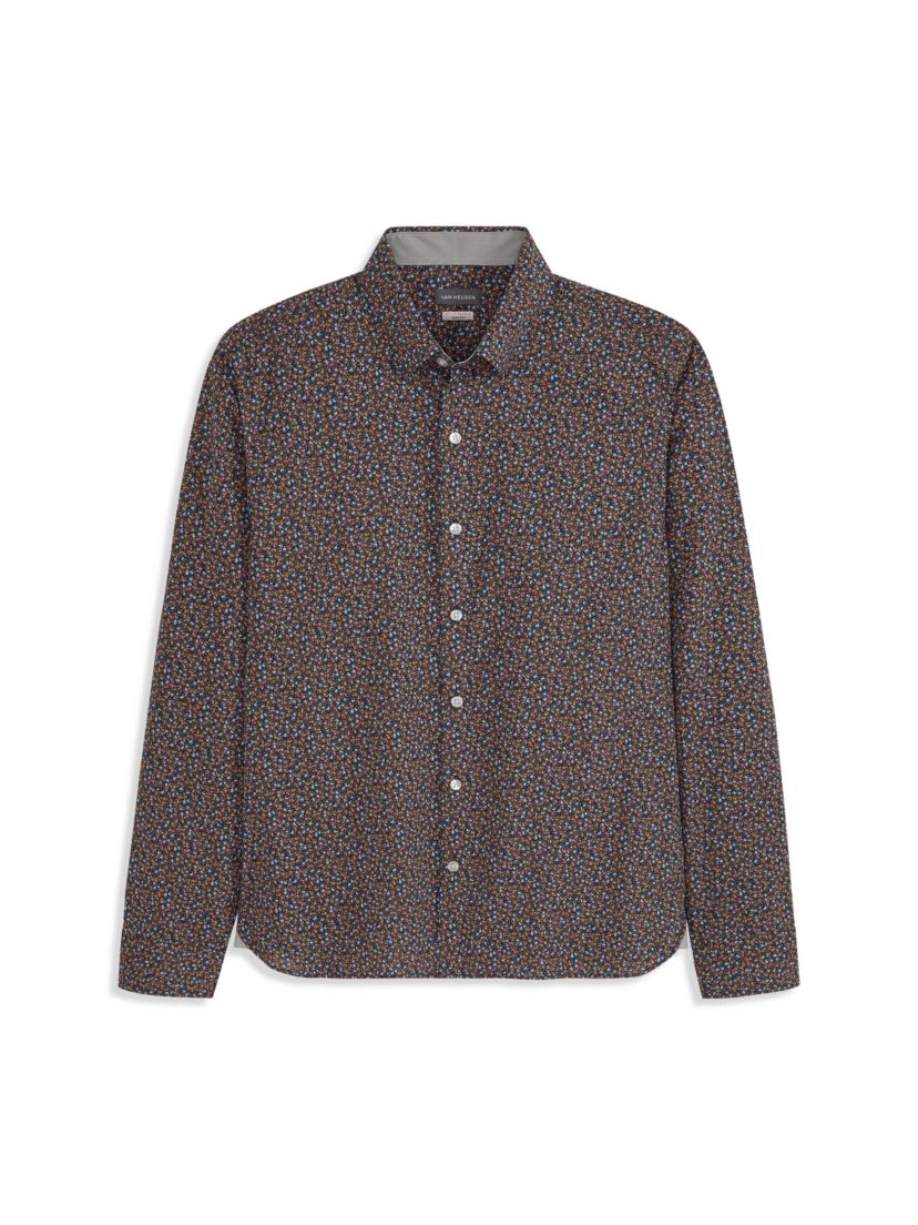Cronbie Long Sleeve Stainshield Floral Shirt