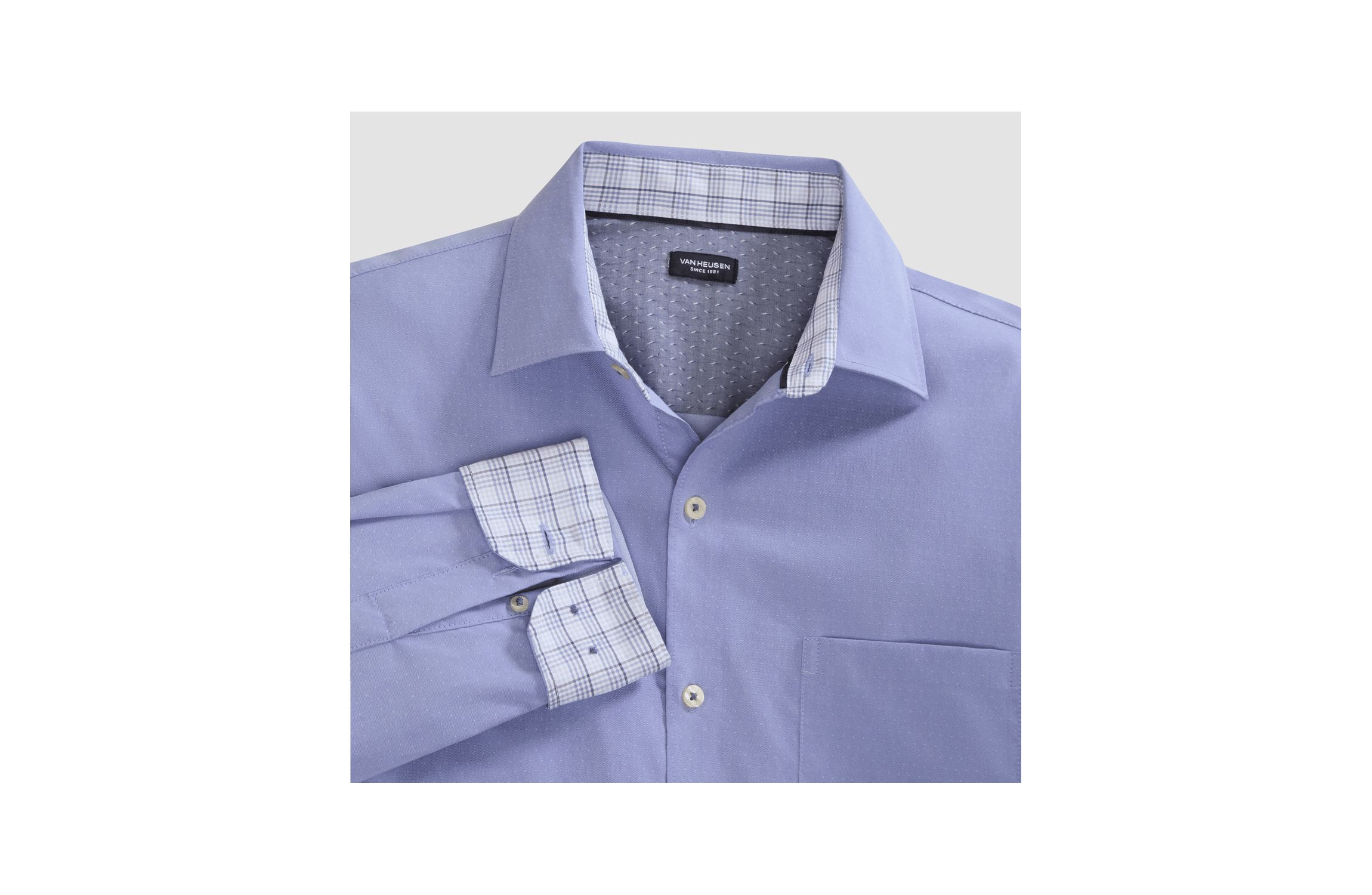 Orginials Dobby Dot Long Sleeve Button up Shirt