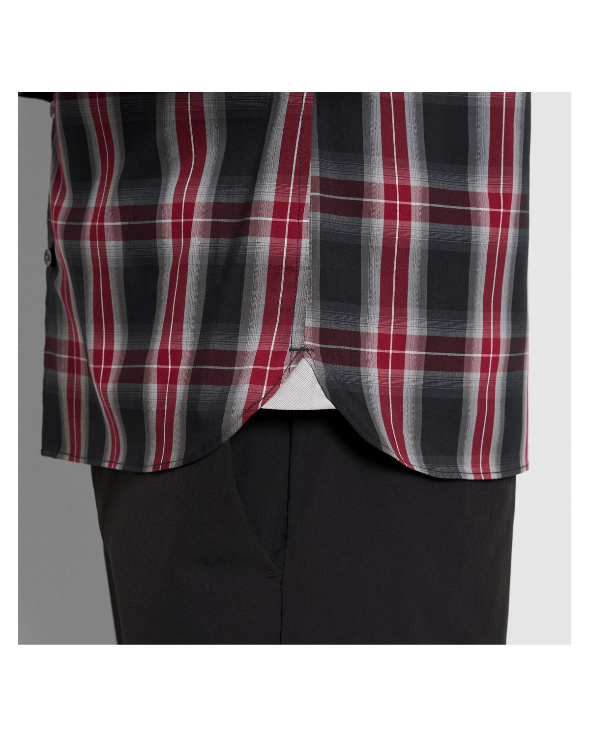 Cronbie Long Sleeve  Stainshield Fave Pld Shirt