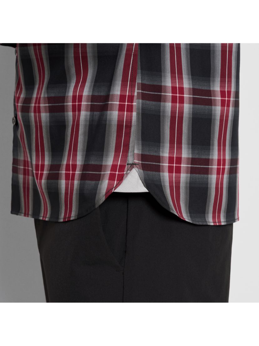 Cronbie Long Sleeve  Stainshield Fave Pld Shirt