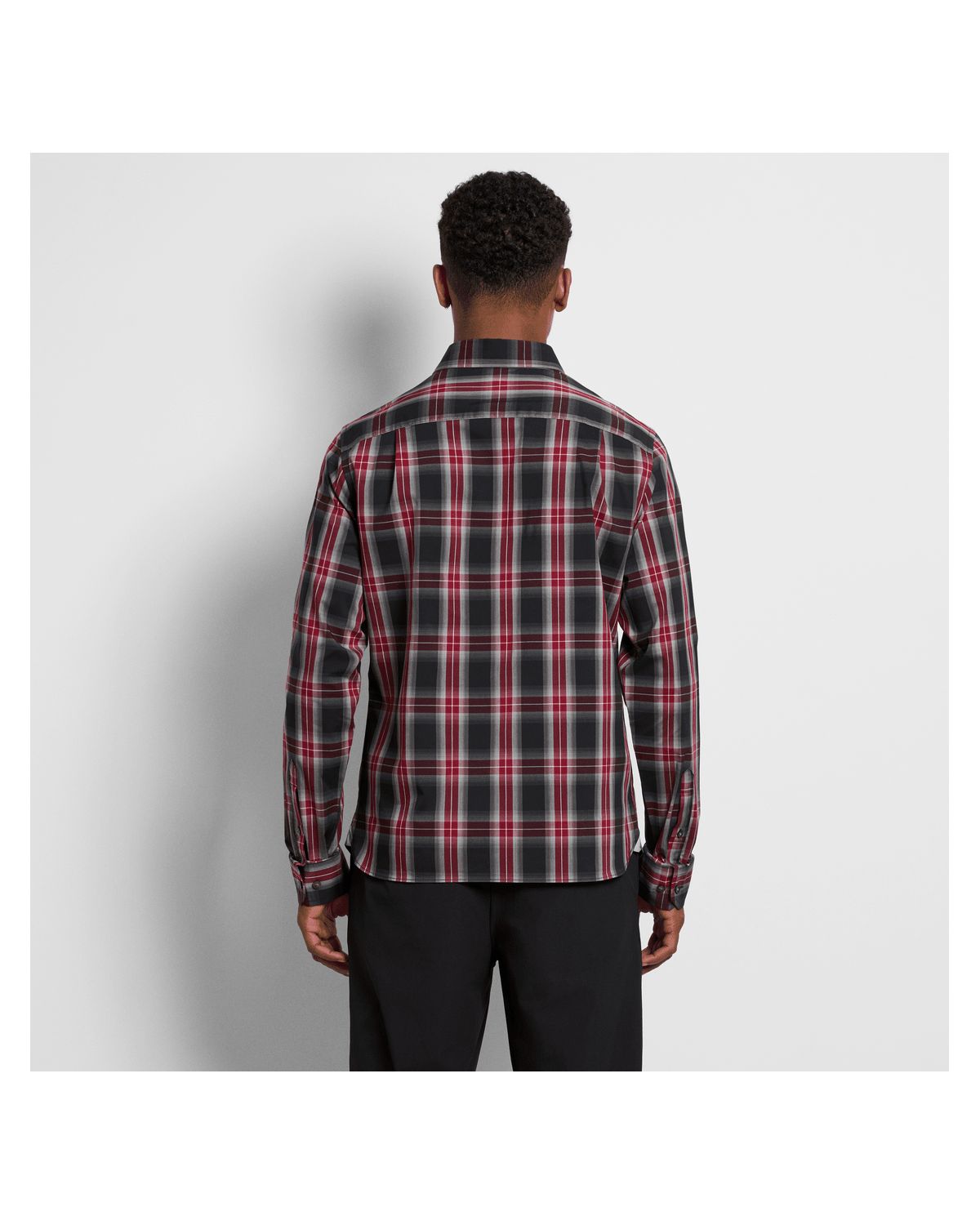 Cronbie Long Sleeve  Stainshield Fave Pld Shirt