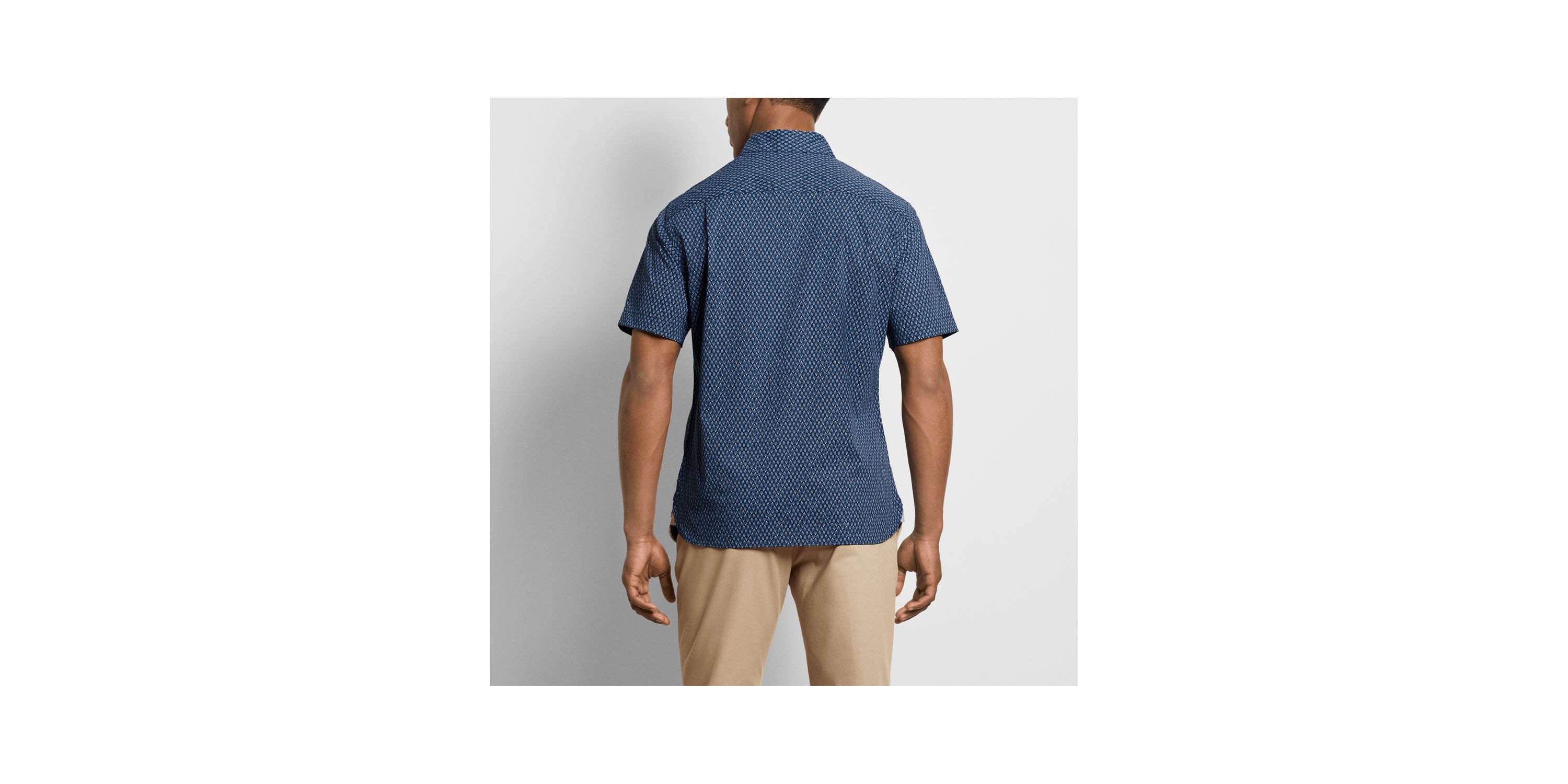 Folsen Stainshield Short Sleeve Leaf Shirt