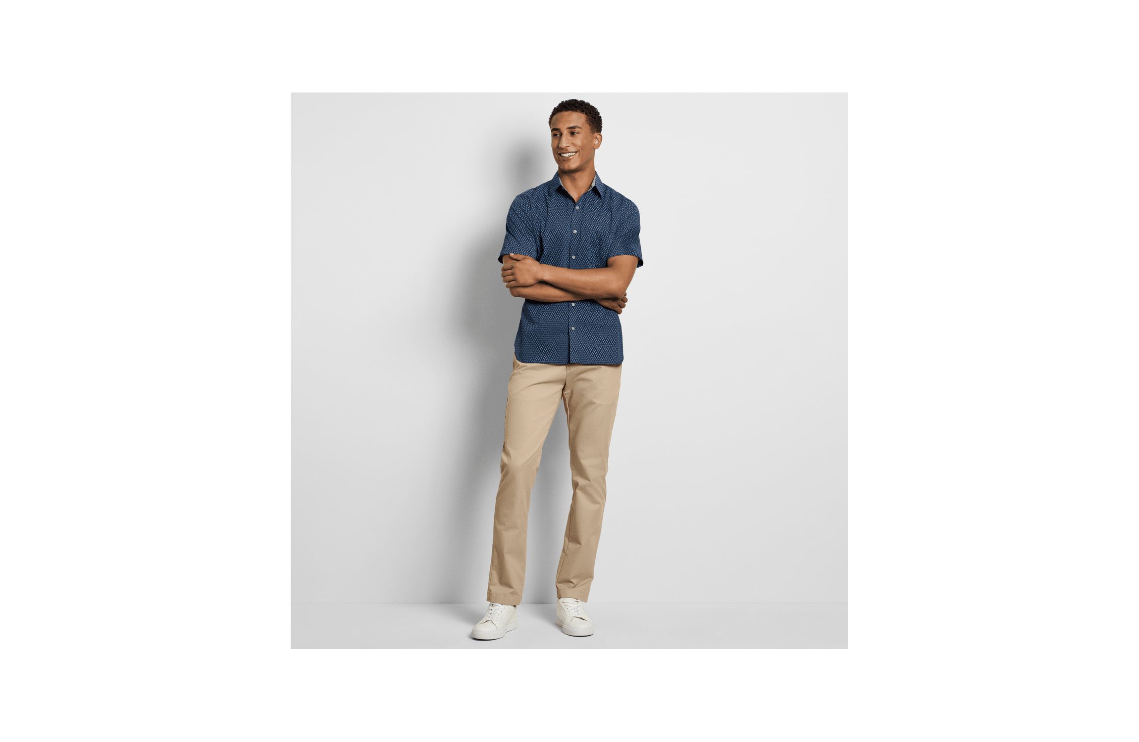 Folsen Stainshield Short Sleeve Leaf Shirt