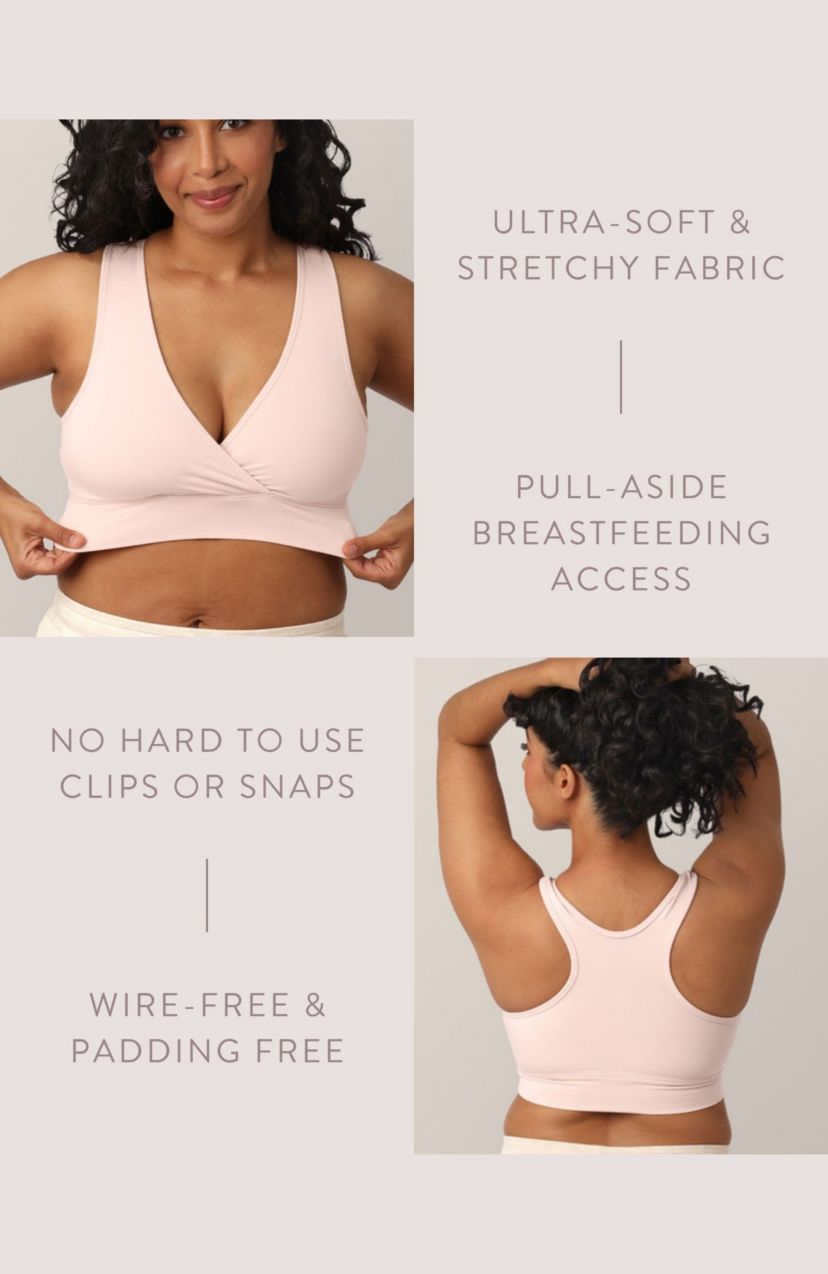 French Terry Racerback Nursing & Sleep Bra